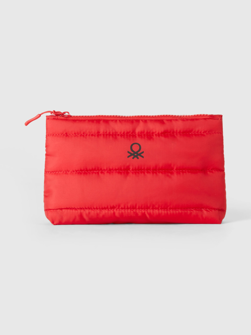 Benetton, Small Pouch With Logo, Red, Women