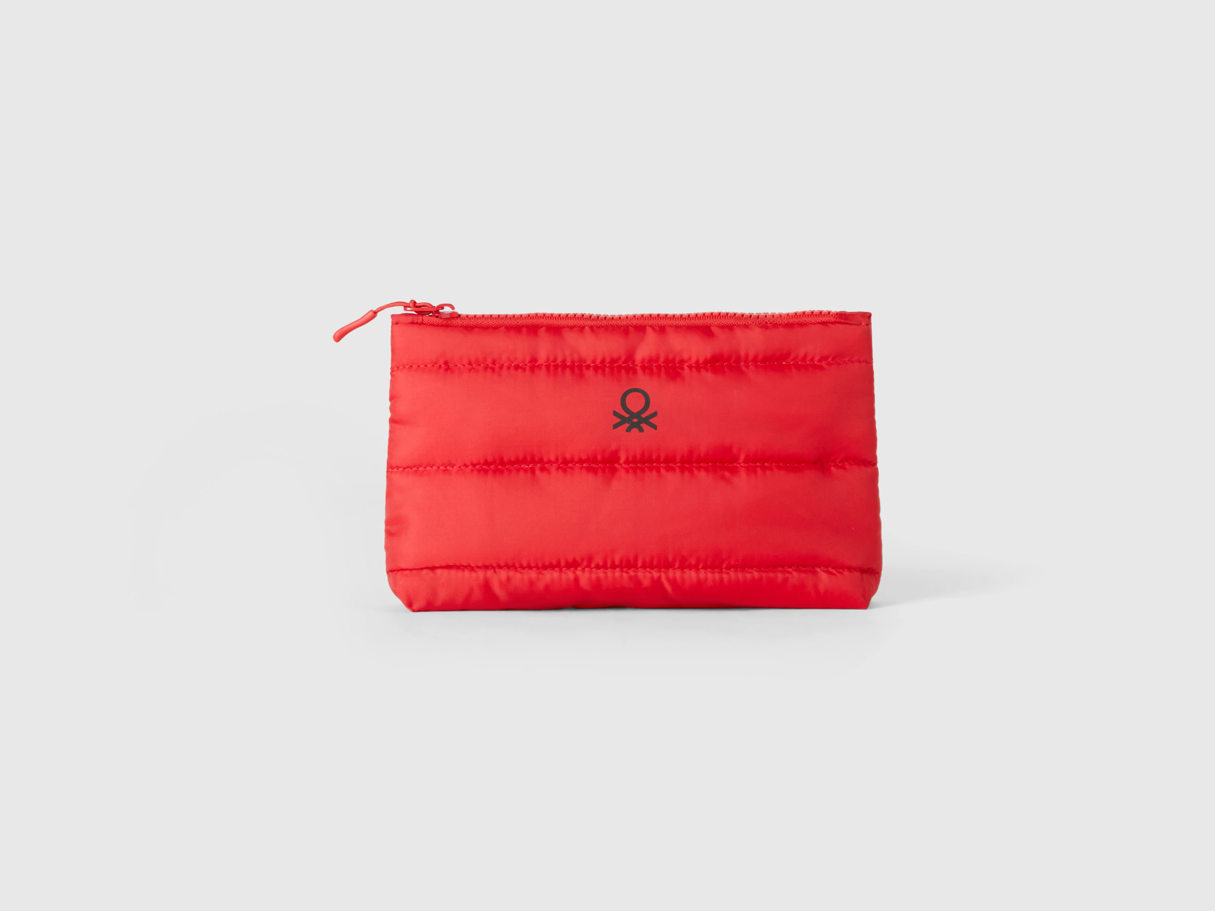 Benetton, Small Pouch With Logo, size OS, Red, Women