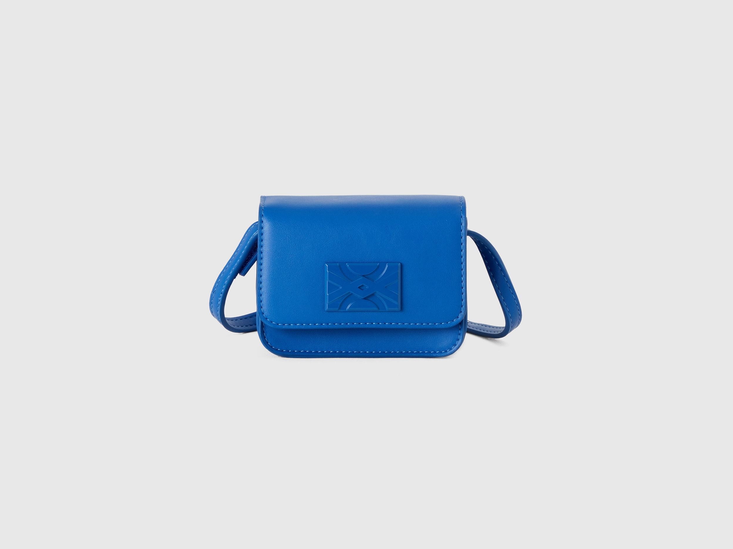 Benetton, Cornflower Blue Mini Be Bag, size OS, Bright Blue, Kids