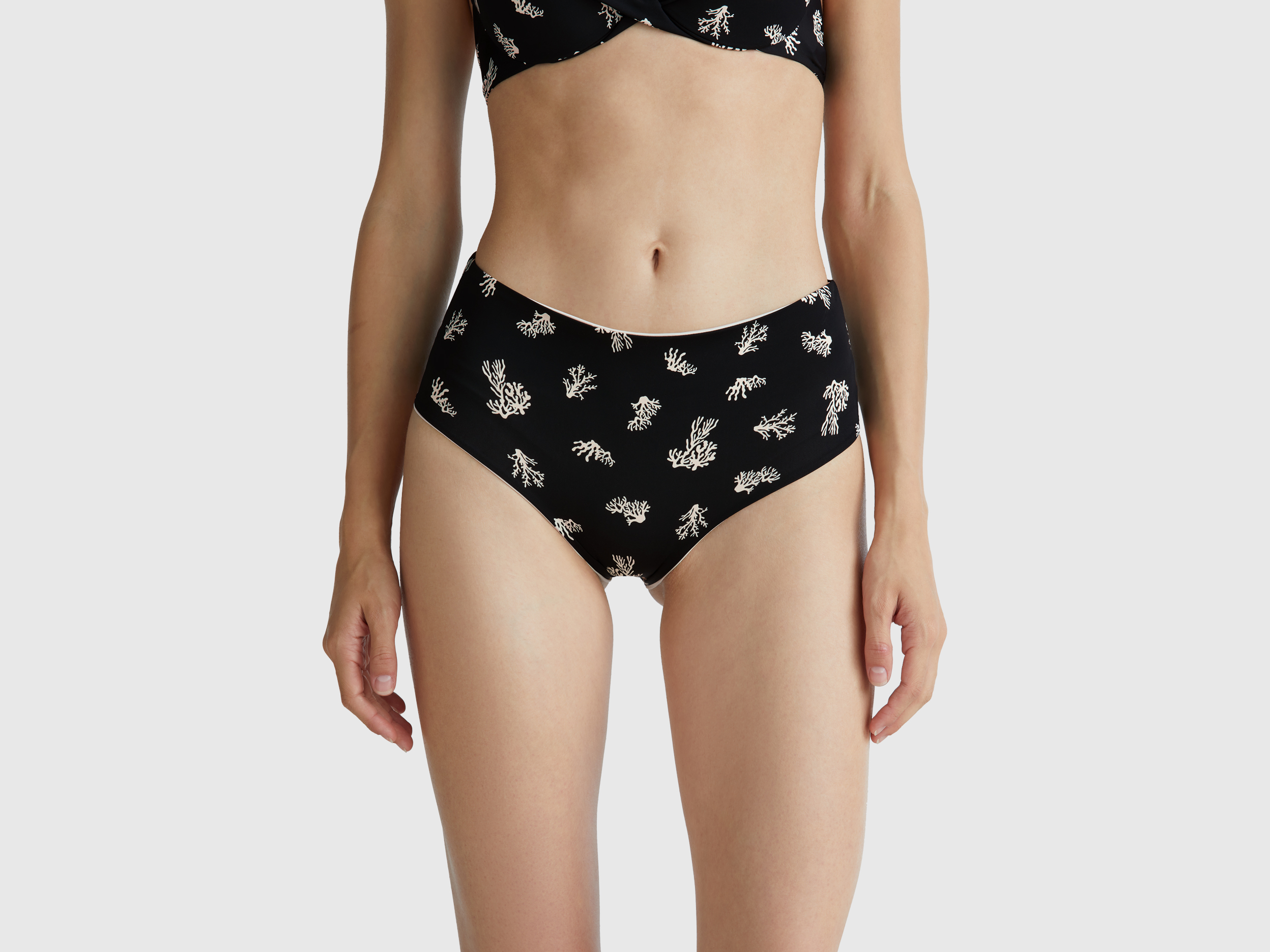 Benetton, Slip De Bain Réversible, taille L, Noir - United Colors of Benetton - Modalova