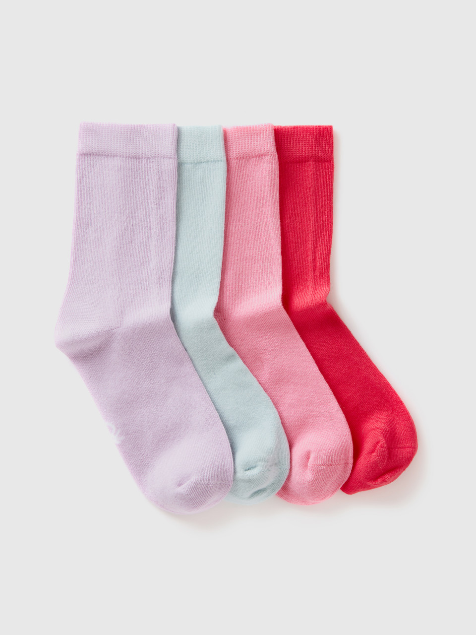 Benetton, Short Sock Set, Multi-color, Kids