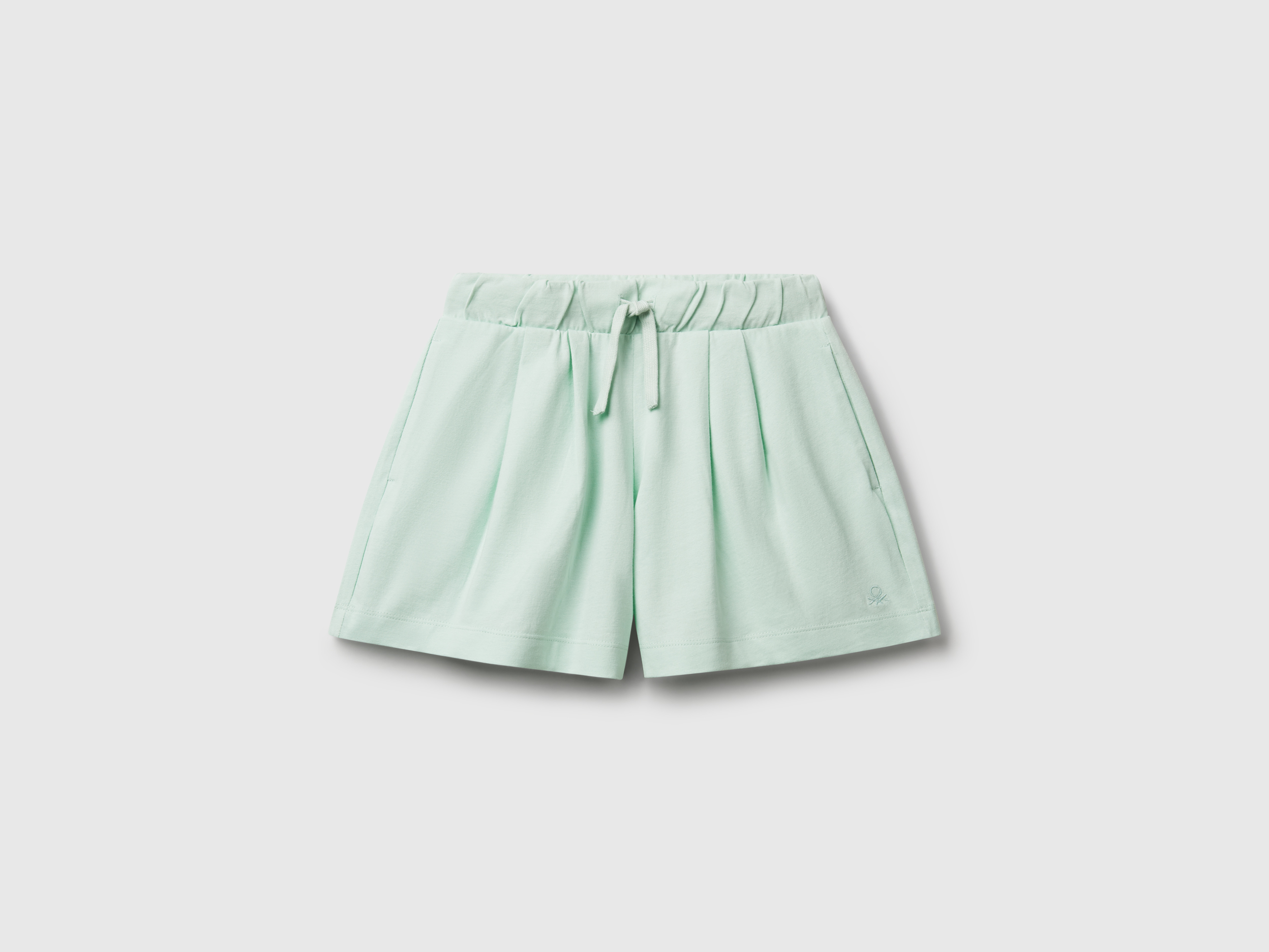Benetton, Short Pur Coton, taille 2XL, Bleu Vert, Enfants - United Colors of Benetton - Modalova