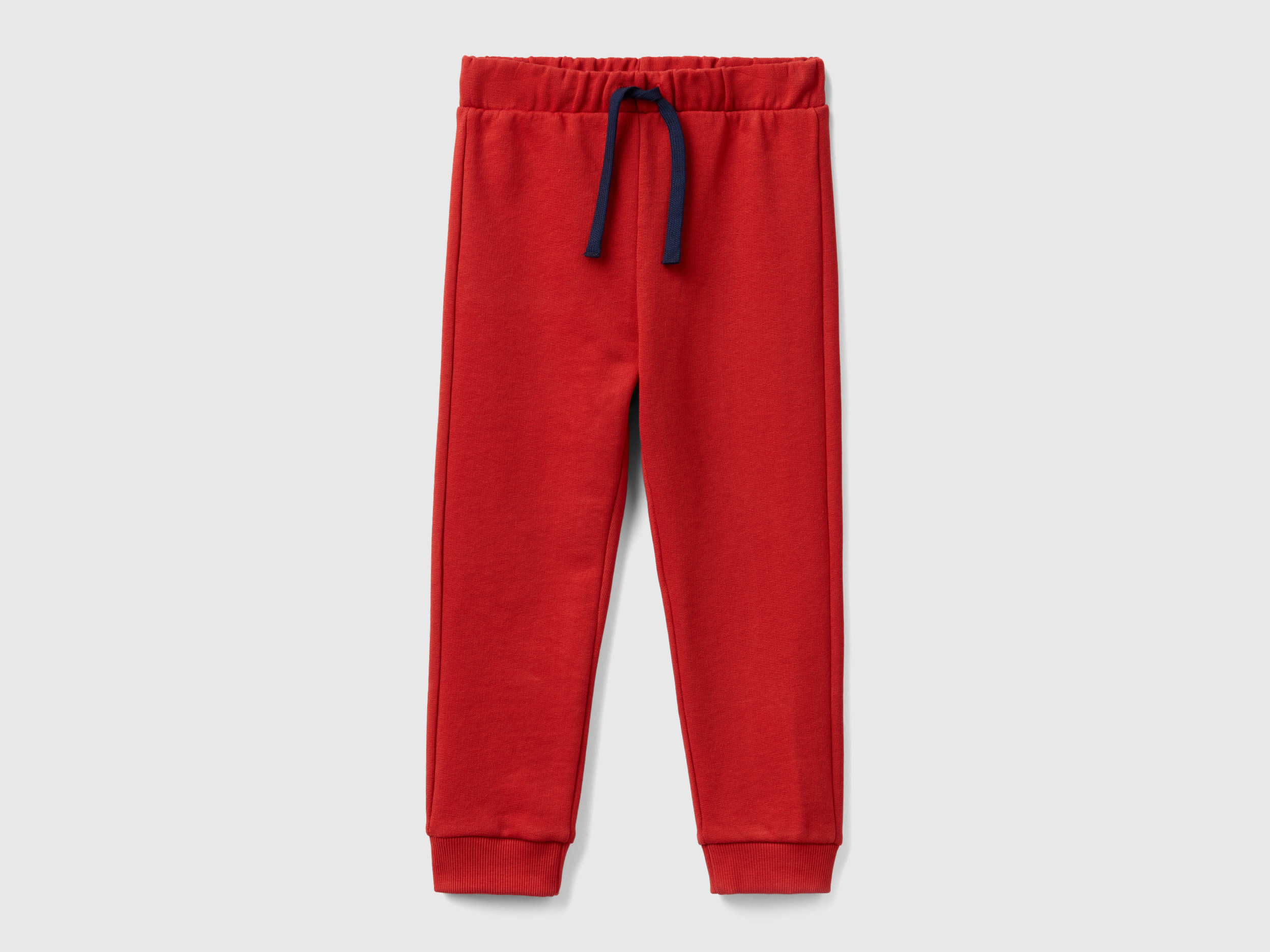 Image of Benetton, Sweatpants With Pocket, size 82, Brick Red, Kids