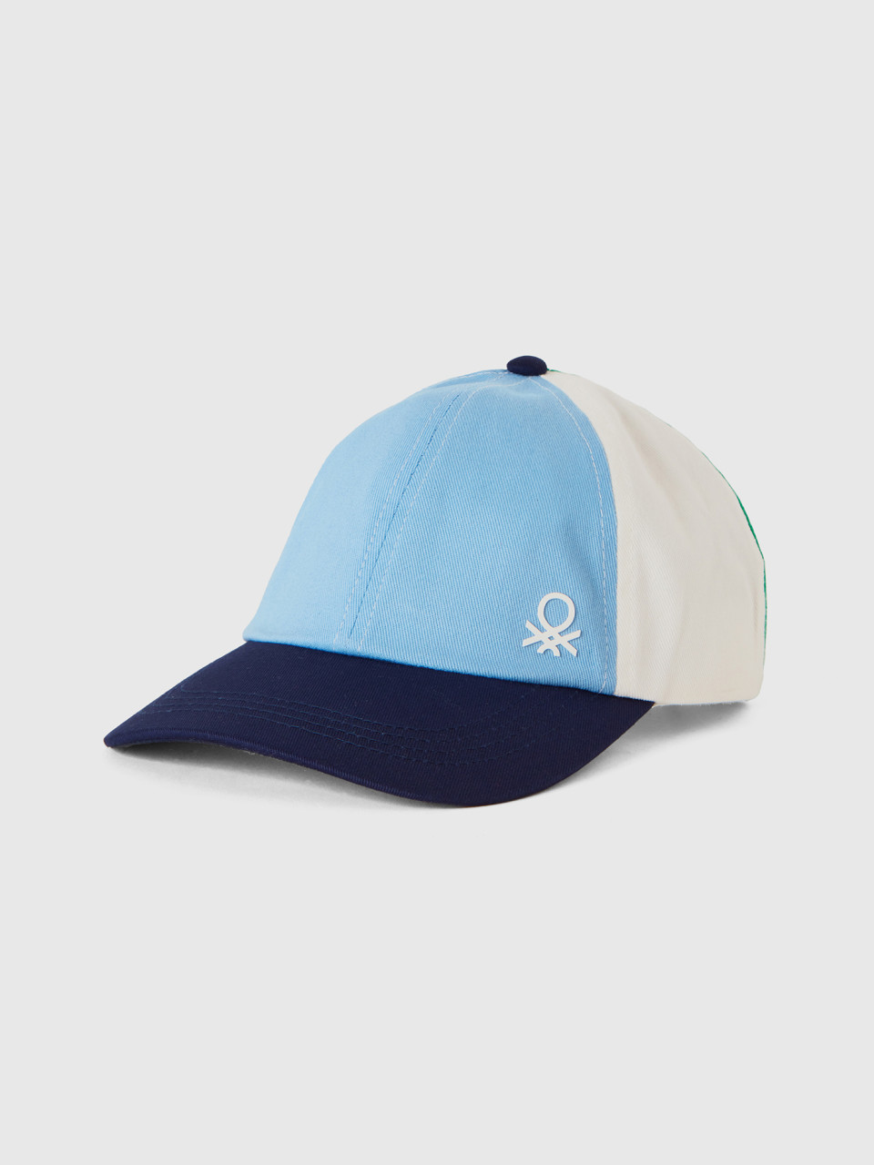 Benetton, Multicolor Baseball Hat, Dark Blue, Kids