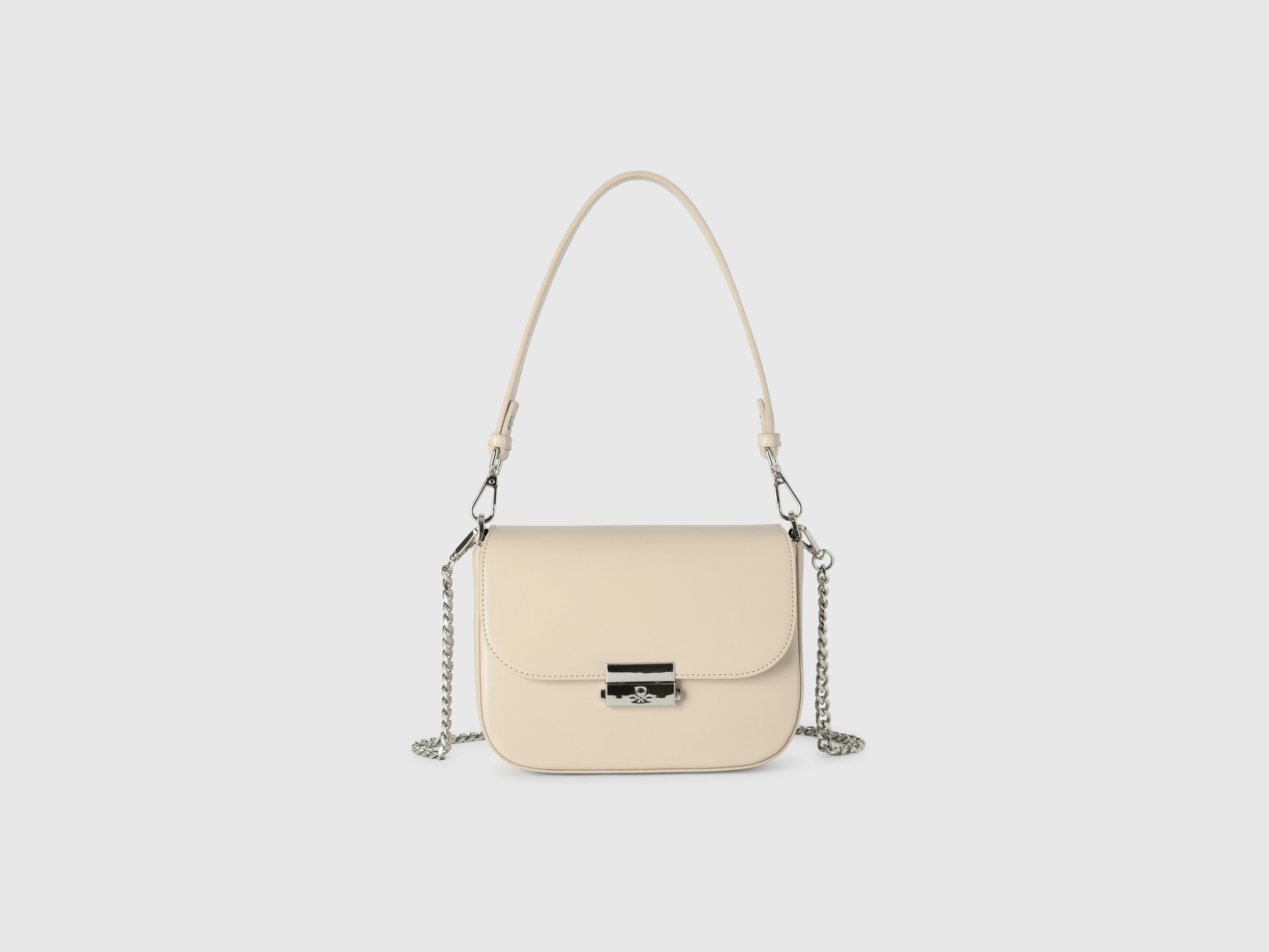 Benetton, Small Beige Bag, size OS, Beige, Women