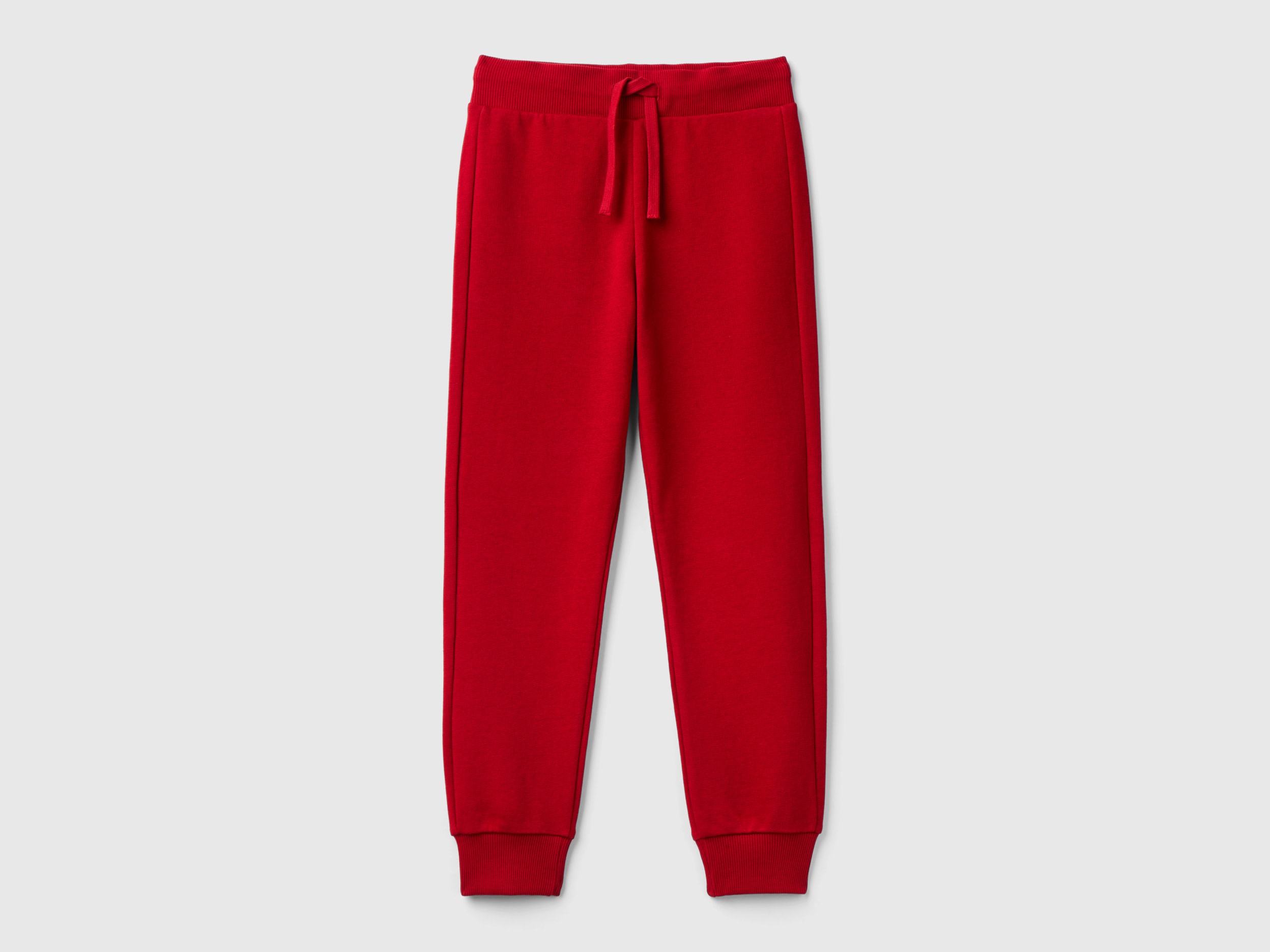 Benetton, Pantaloni Sportivi Con Coulisse, Rosso, Bambini