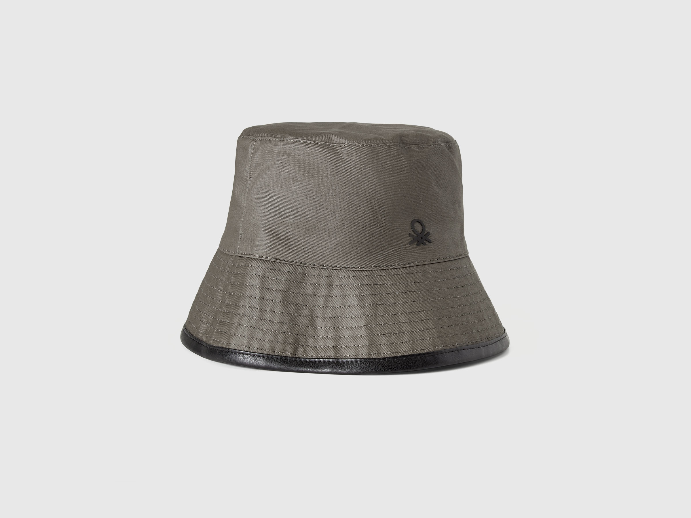 Benetton, Reversible Bucket Hat, Size: L, Military Green, Men