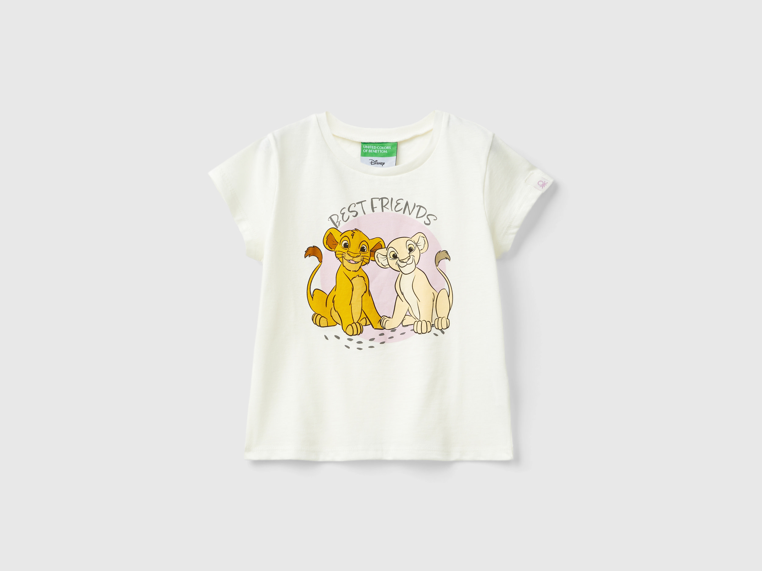 Benetton, Maglietta Bianco Panna ©disney Il Re Leone, Bianco Panna, Bambini