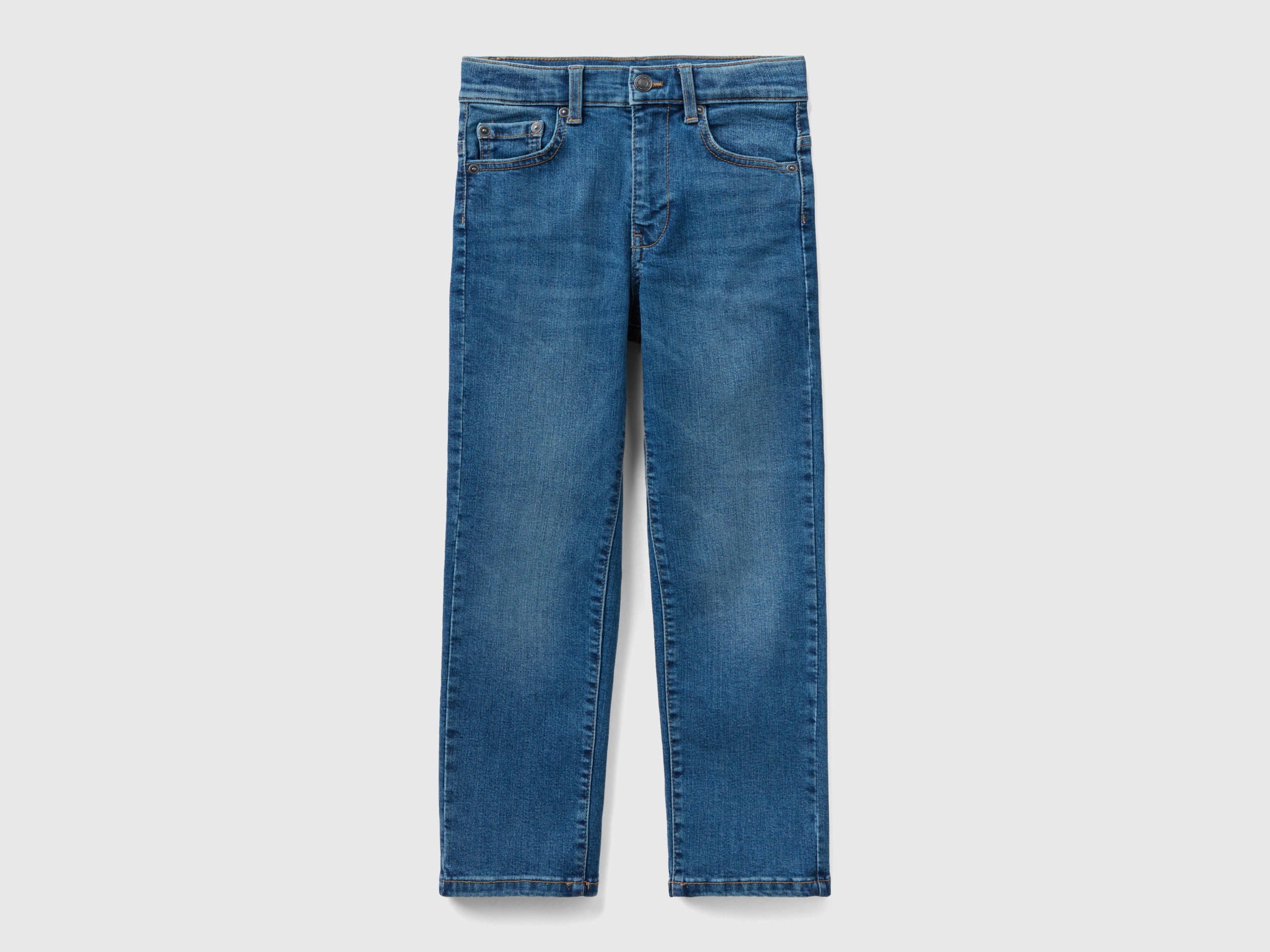 Benetton, High-waisted Jeans, size XL, Blue, Kids