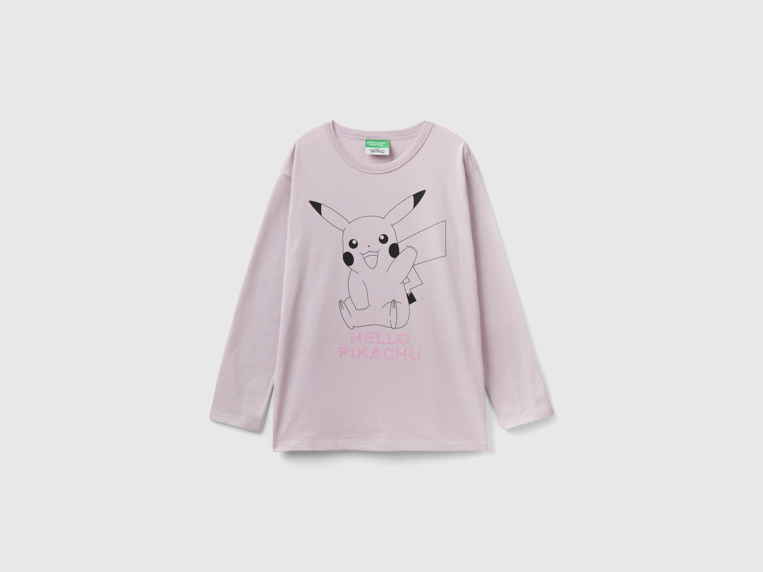 Benetton, Pokemon T-shirt In Warm Cotton, size 2XL, Pink, Kids