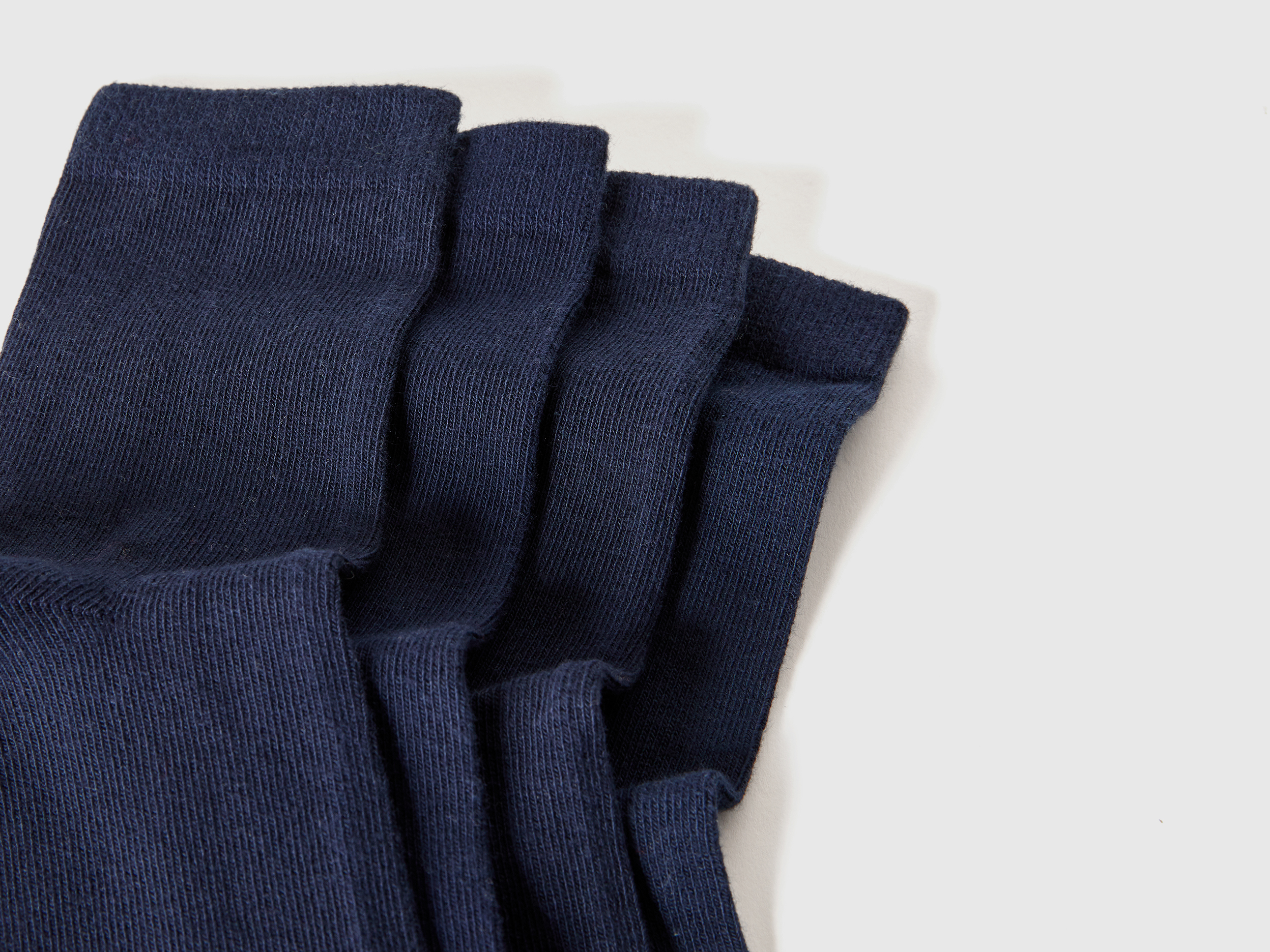 Benetton, Σετ Καλτσάκια Μακριά, size 1-2, Σκουρο Μπλε, Παιδικά φωτογραφία