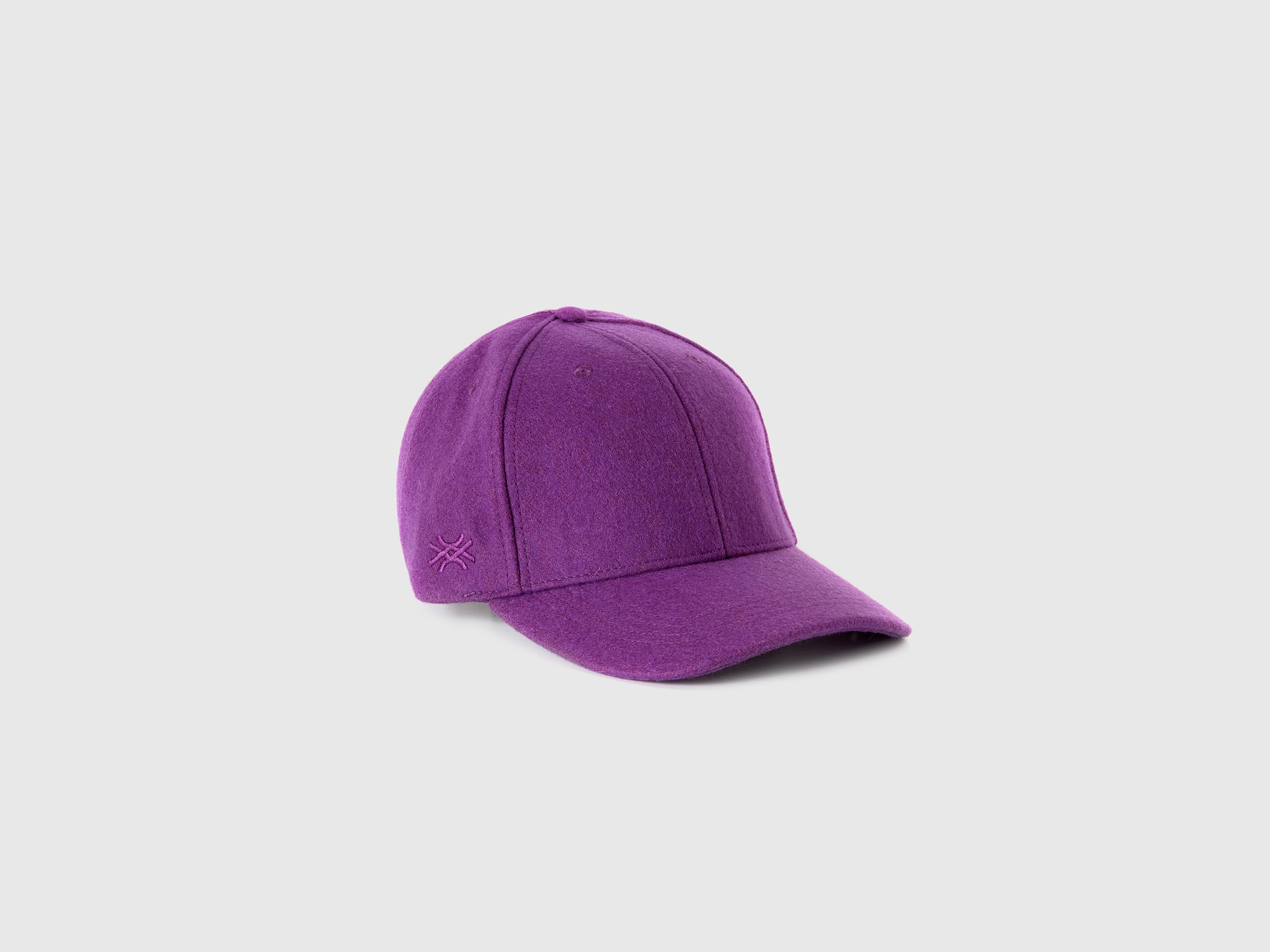 Benetton, Hat With Cloth Brim, size OS, Violet, Women