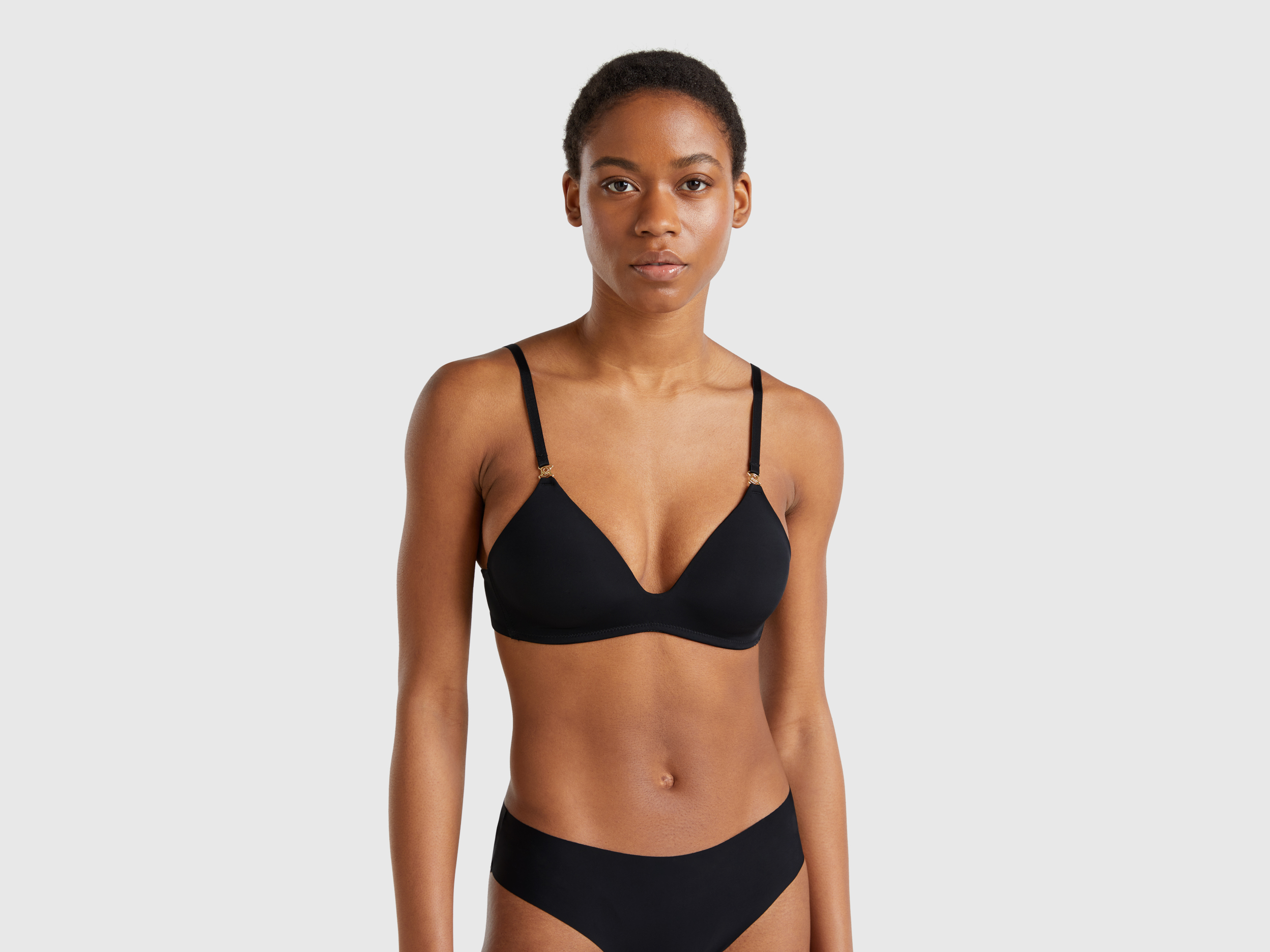 Benetton, Soutien-gorge Triangle Rembourré, taille, Noir - United Colors of Benetton - Modalova