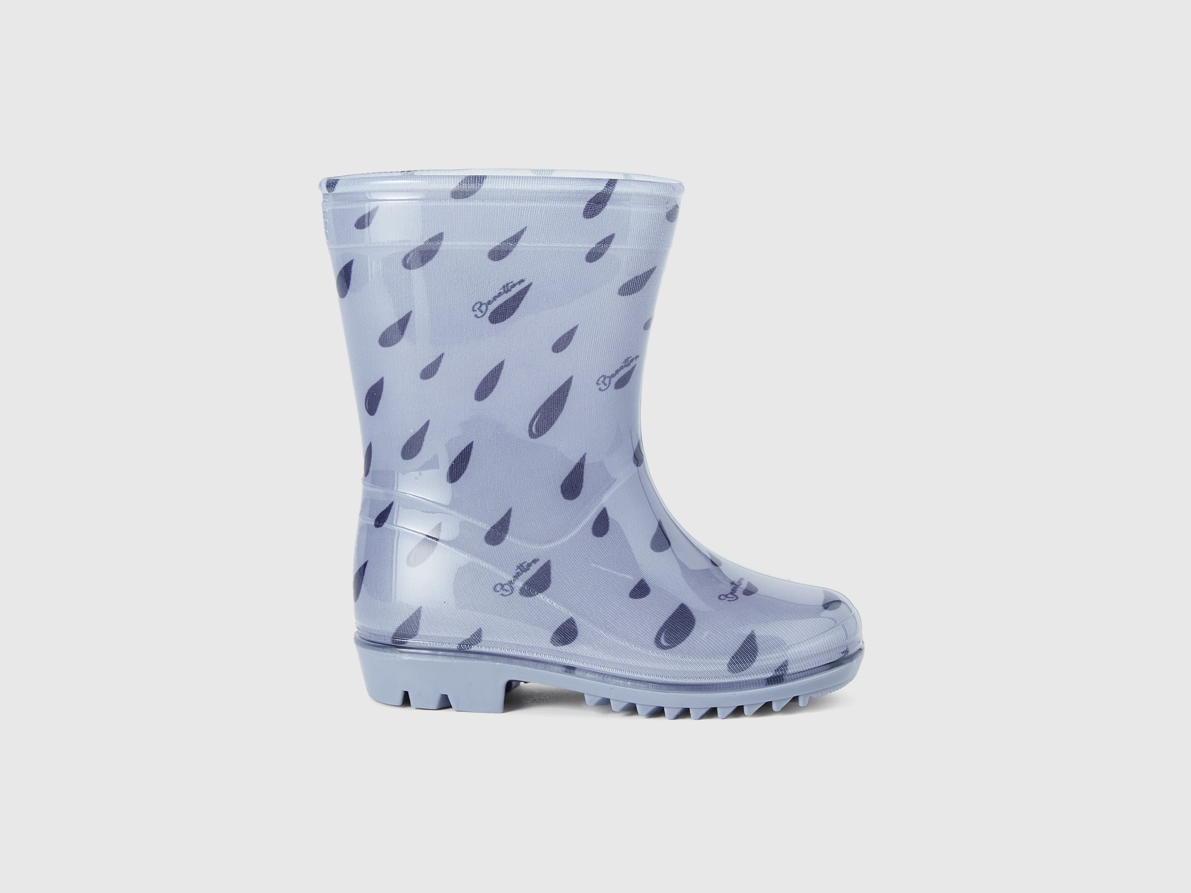 Benetton, Rubber Rain Boots, Size: 5C, Light Blue, Kids