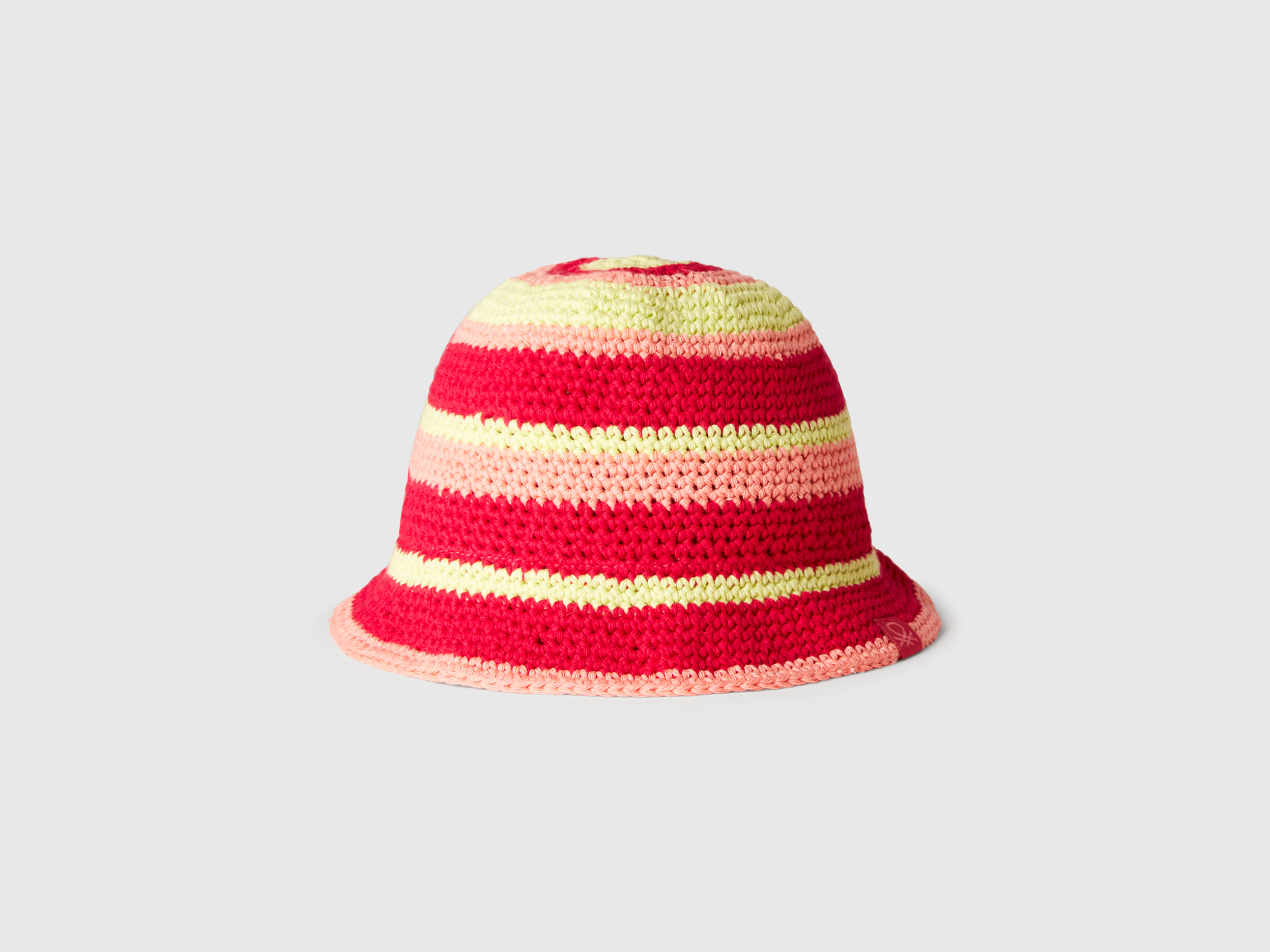 Benetton, Crochet Fisherman's Style Hat, size 1-3, Multi-color, Kids