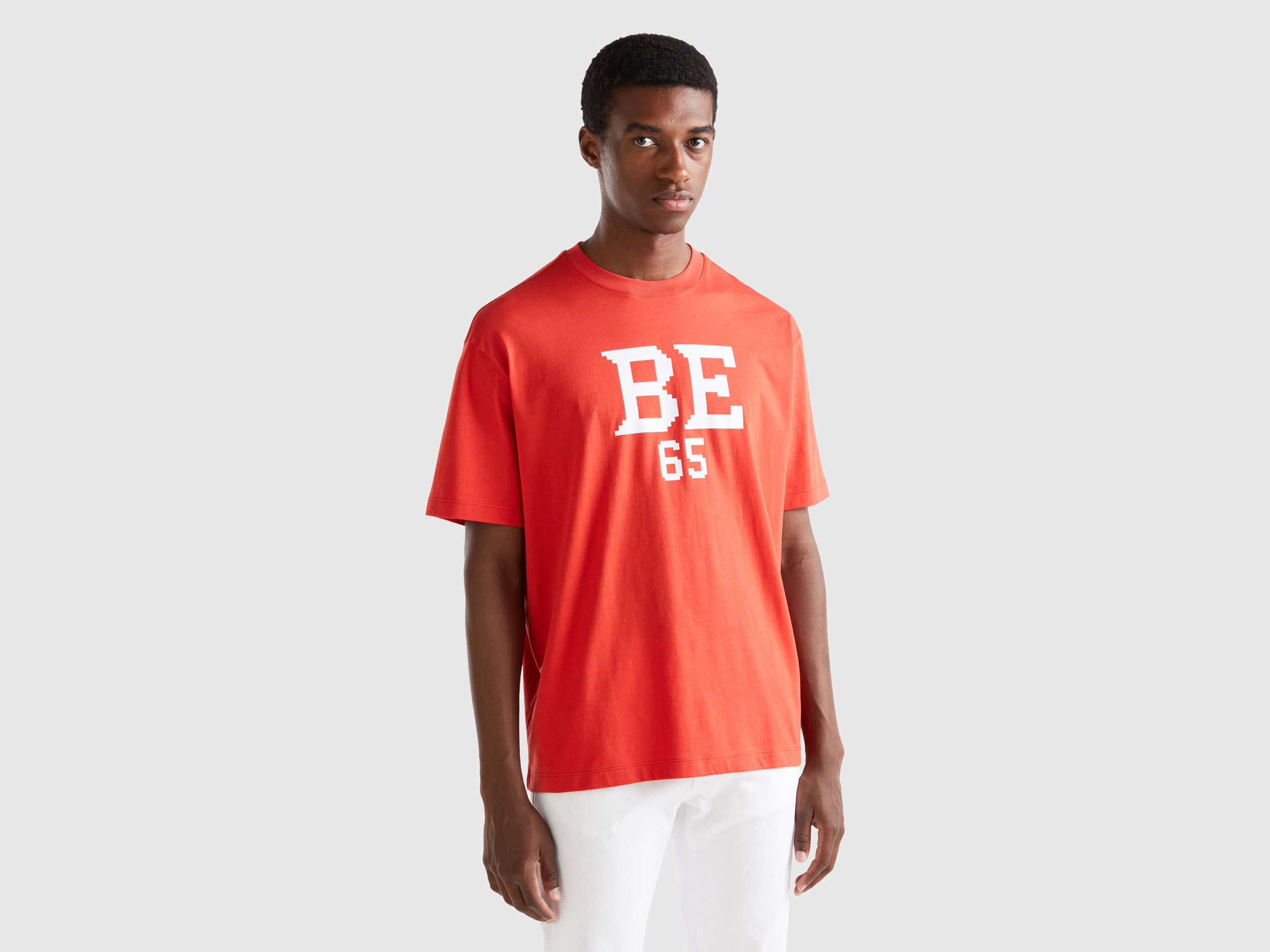 Benetton, Red T-shirt With 