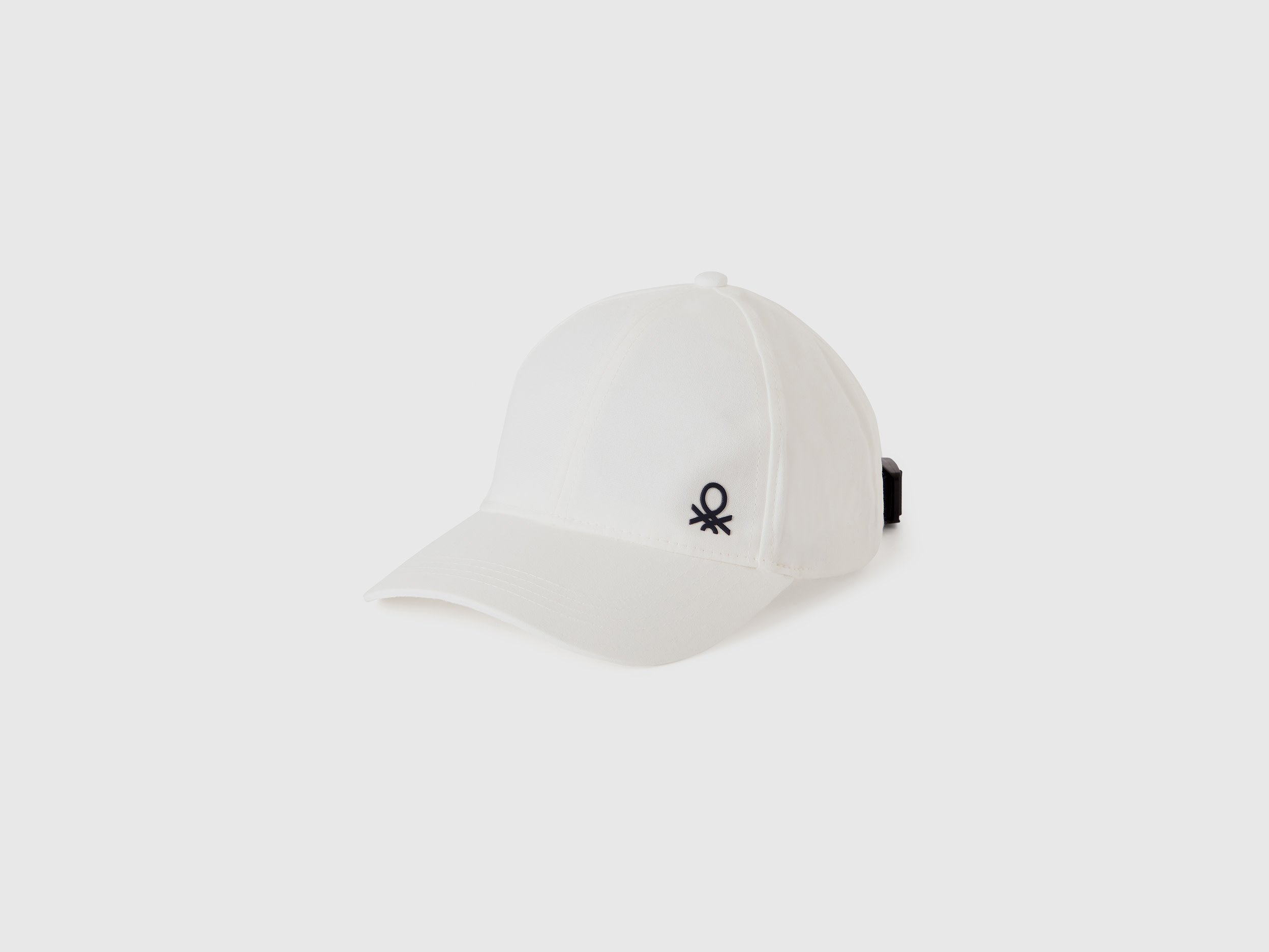 Benetton, Cappellino Con Visiera, Bianco, Bambini