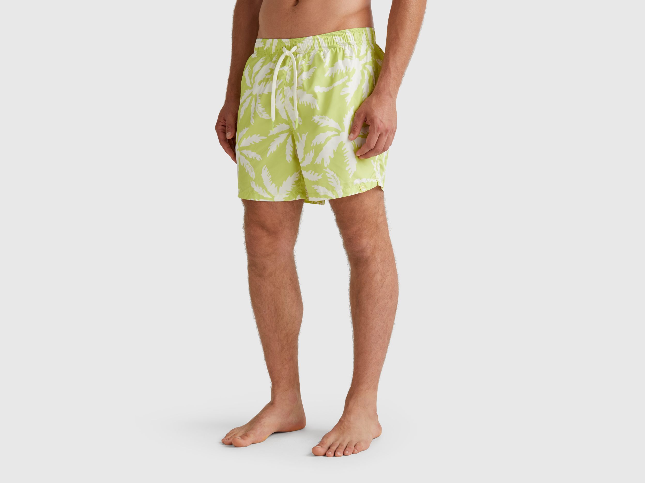 Benetton, Short De Bain En Nylon À Motifs, taille L, - United Colors of Benetton - Modalova
