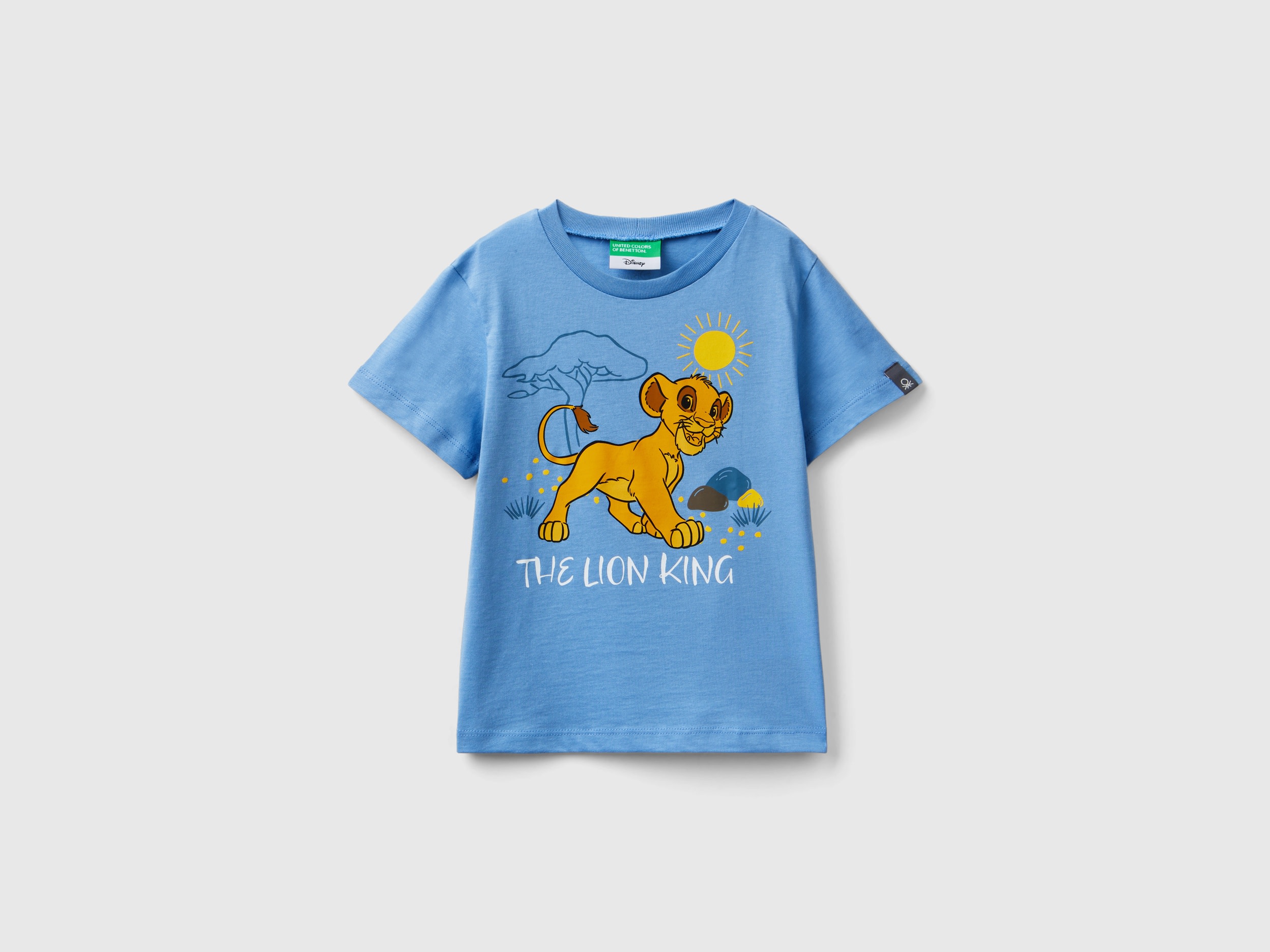 Benetton, Maglietta Celeste ©disney Simba, Celeste, Bambini