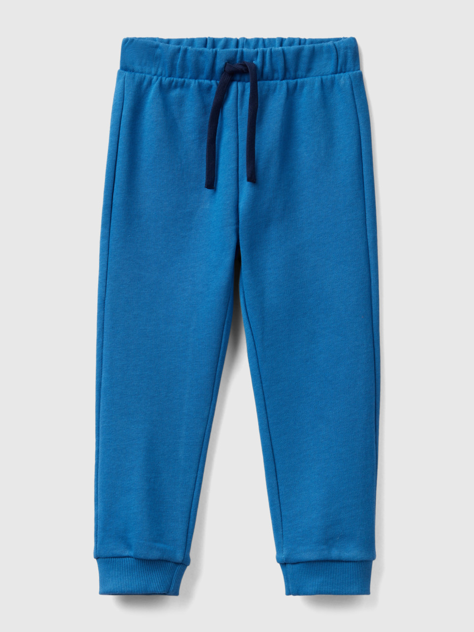 Benetton, Sweatpants With Pocket, Blue, Kids