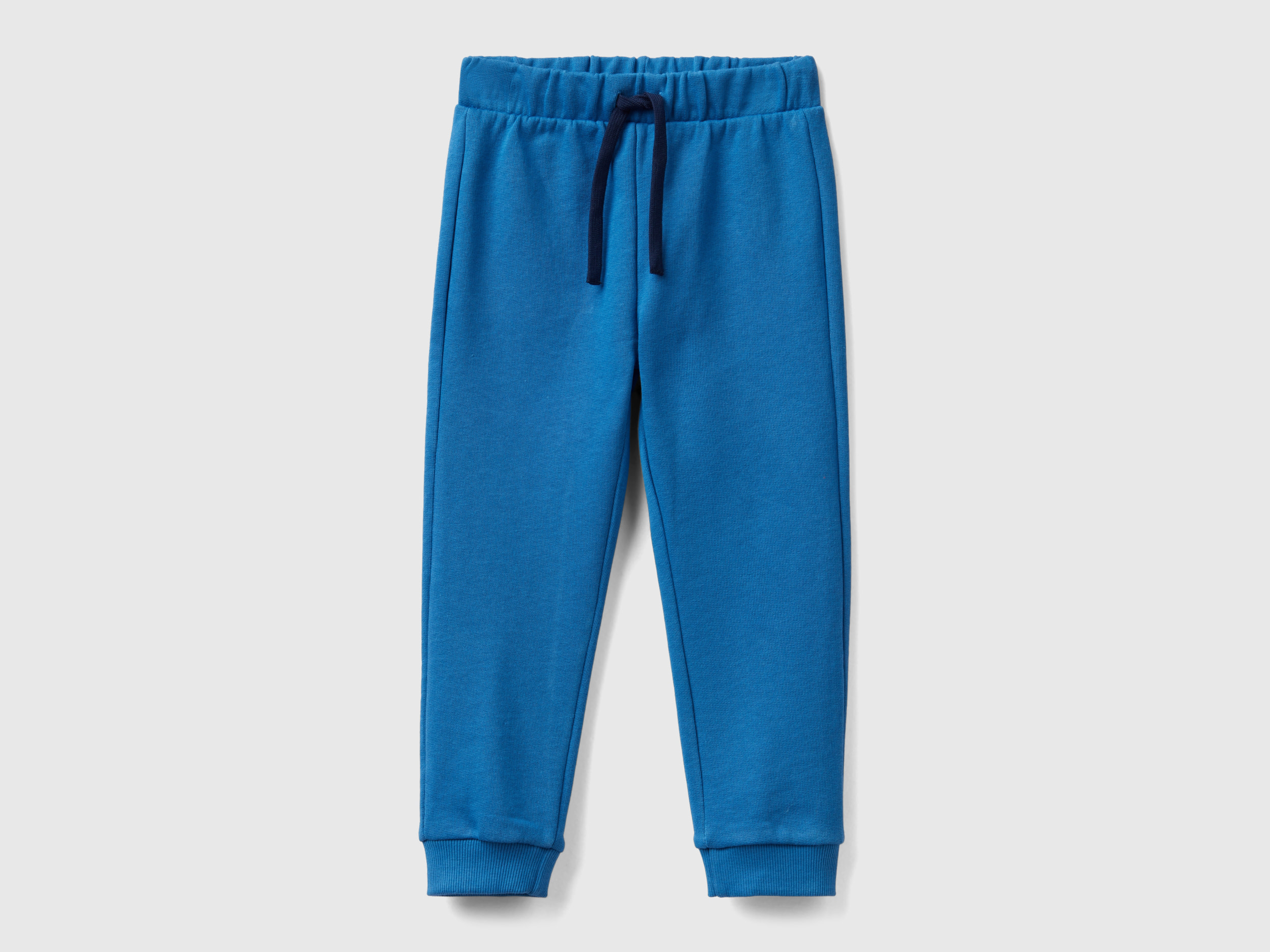 Image of Benetton, Sweatpants With Pocket, size 98, Blue, Kids