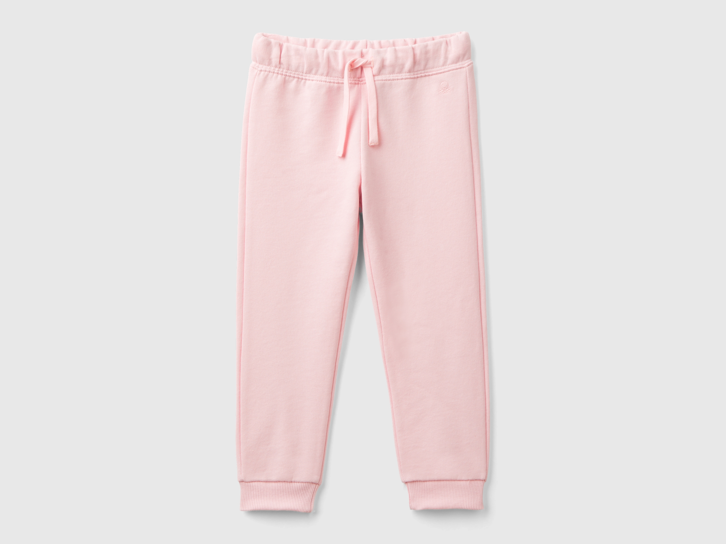 Benetton, Hose Aus Sweatstoff In Bio-baumwolle, size 104, Pink, female