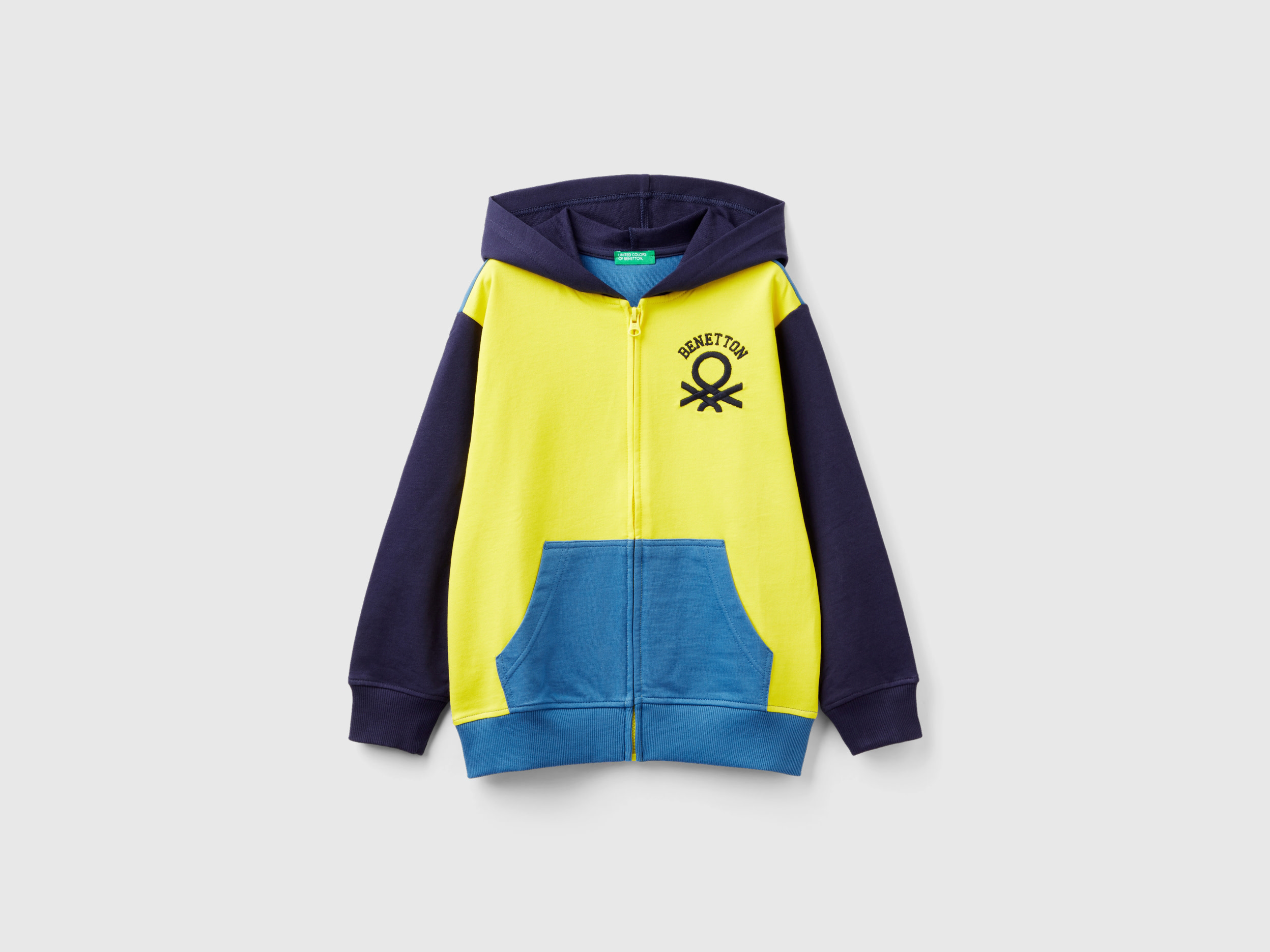Benetton, Zip-up Hoodie, size XL, Multi-color, Kids