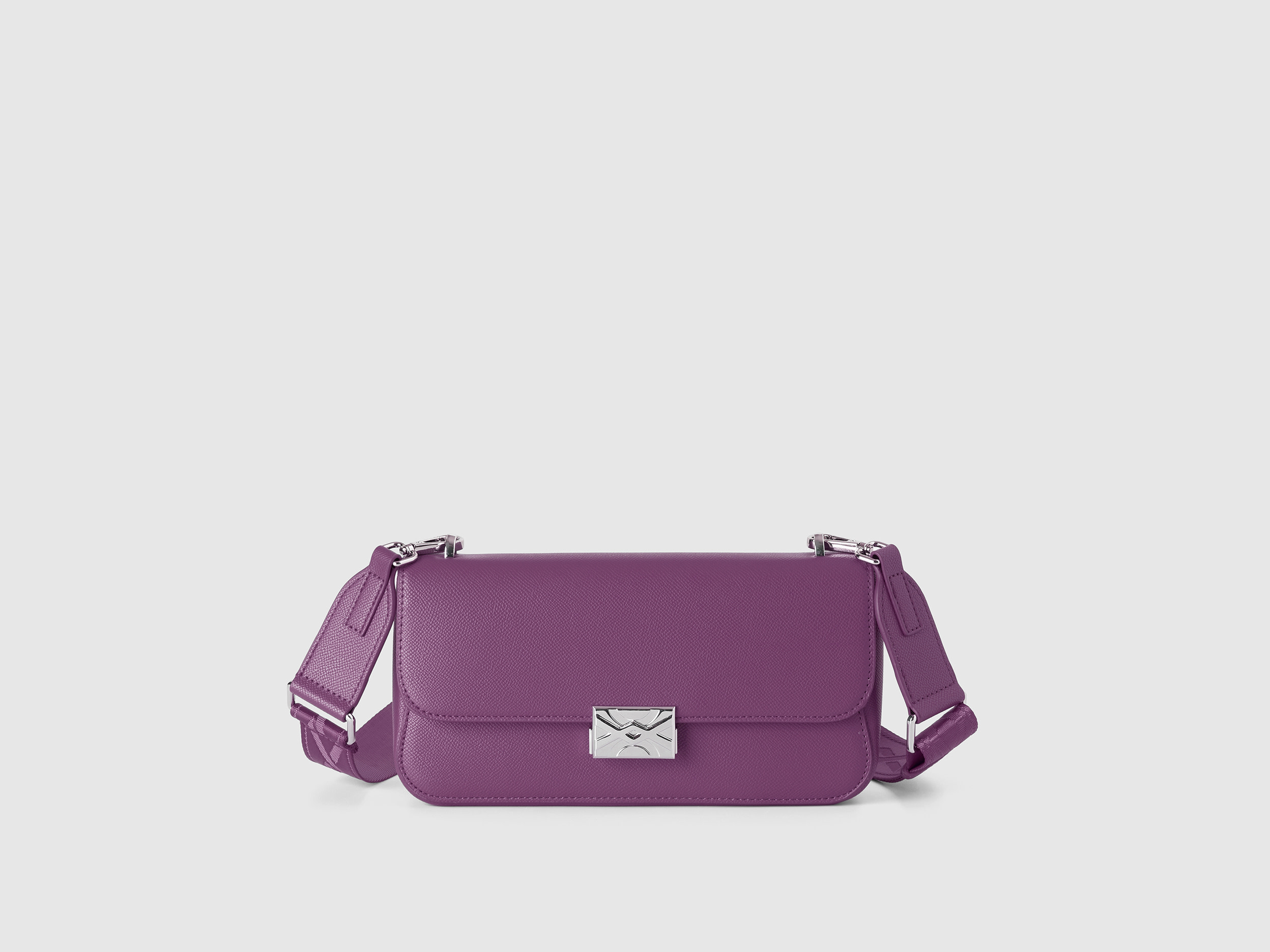 Benetton, Be Bag Violet De Taille Moyenne, taille OS, Violet, Femme