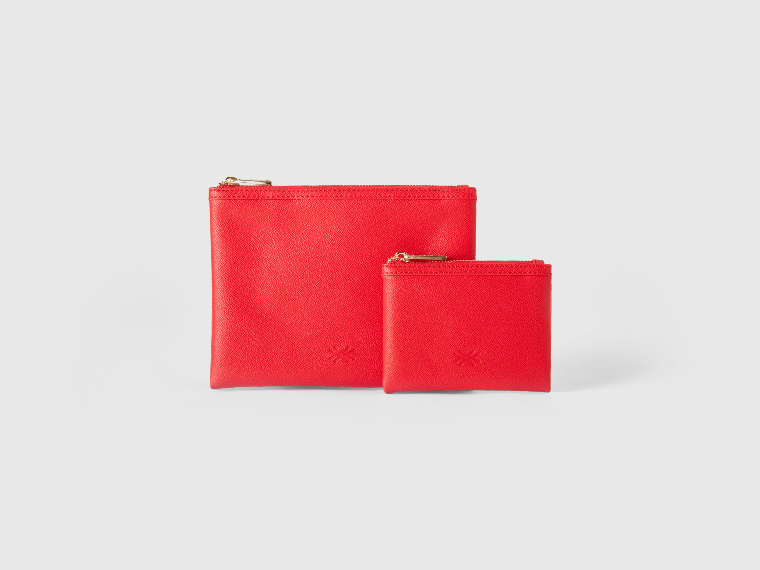 Benetton, Two Red Bags, size OS, Red, Women