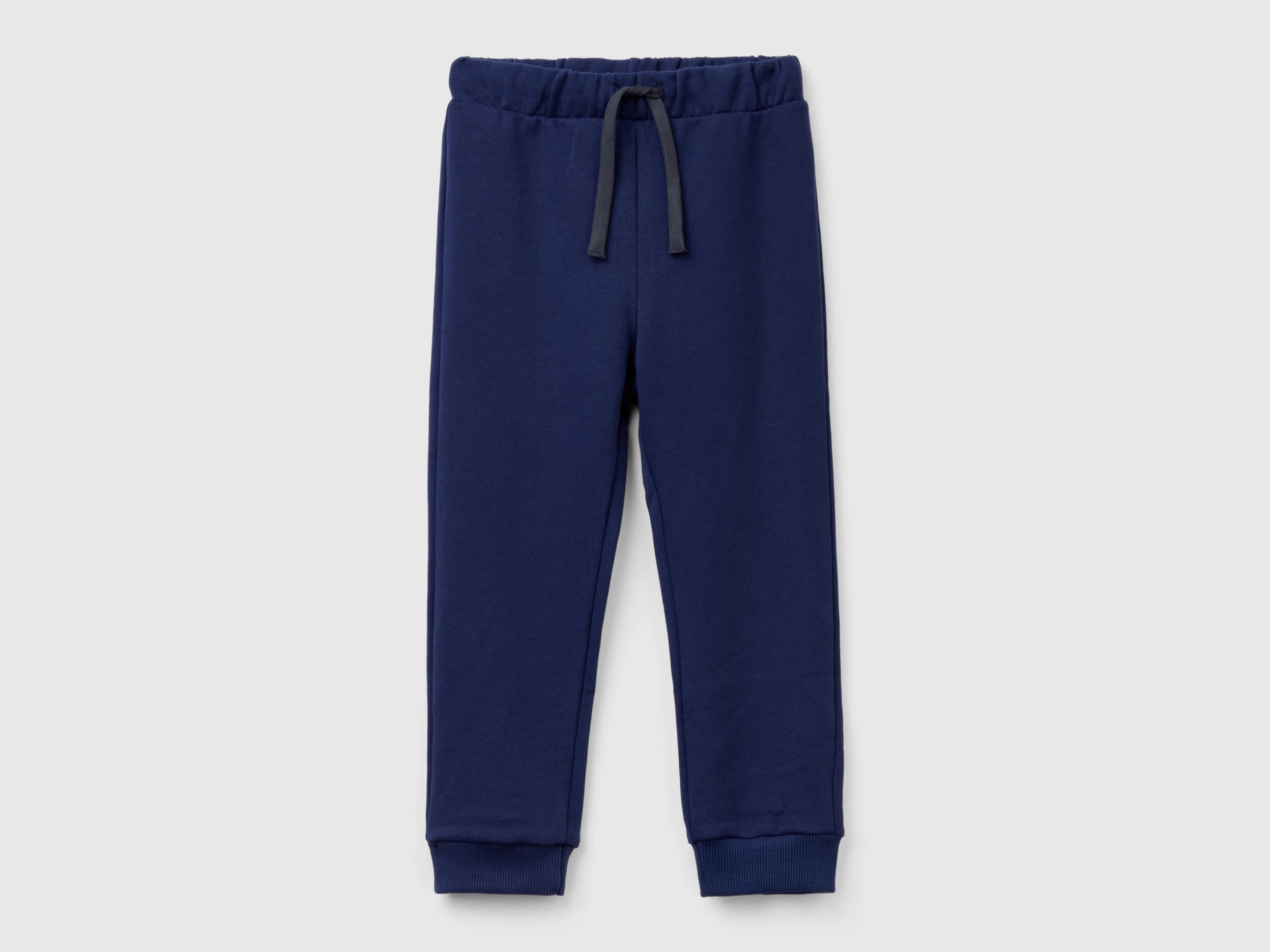 Image of Benetton, Sweatpants With Pocket, size 104, Dark Blue, Kids
