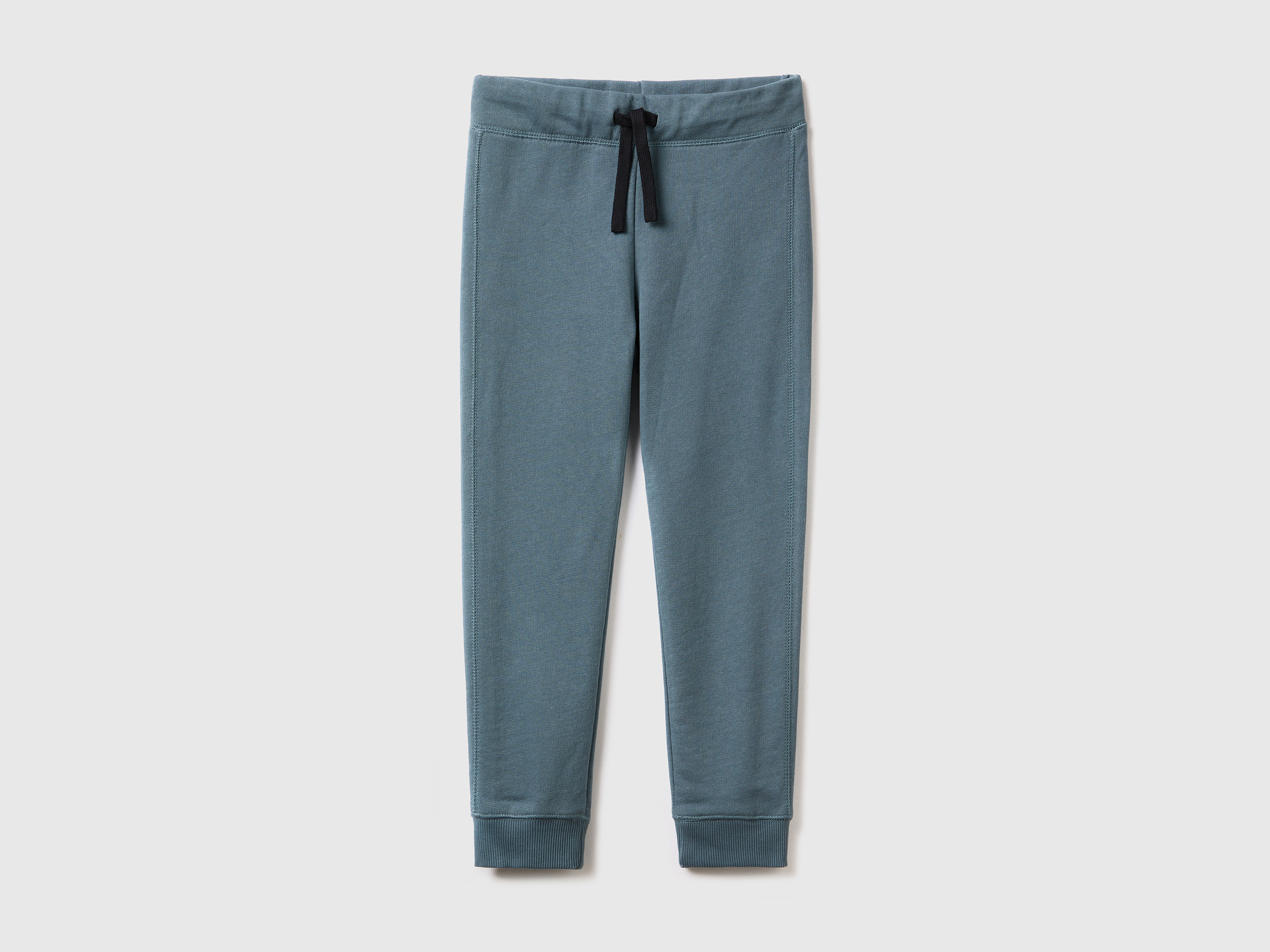 Benetton, 100% Cotton Sweatpants, size 2XL, Dark Gray, Kids