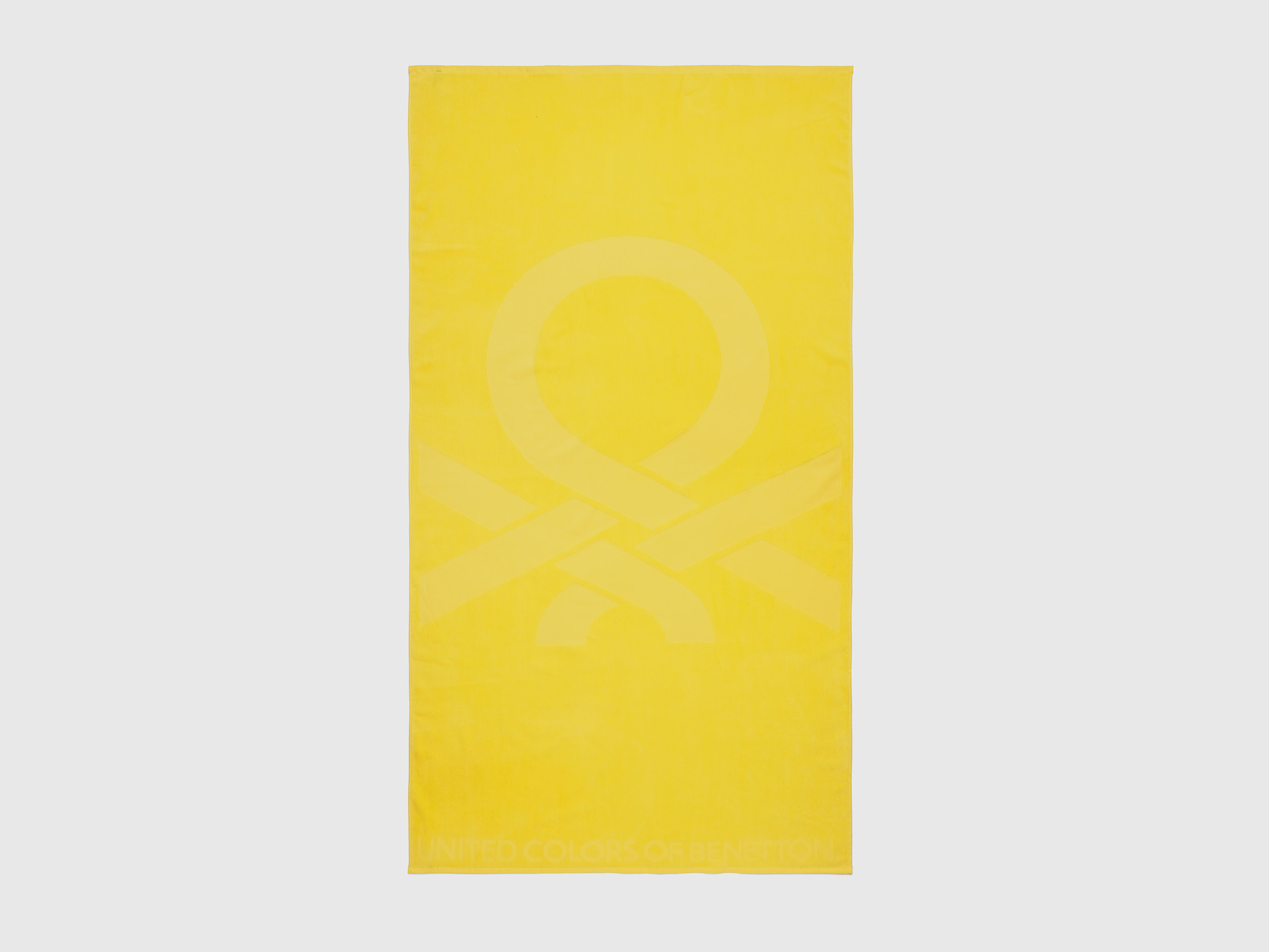Benetton, Telo Mare In Spugna, Giallo, Donna