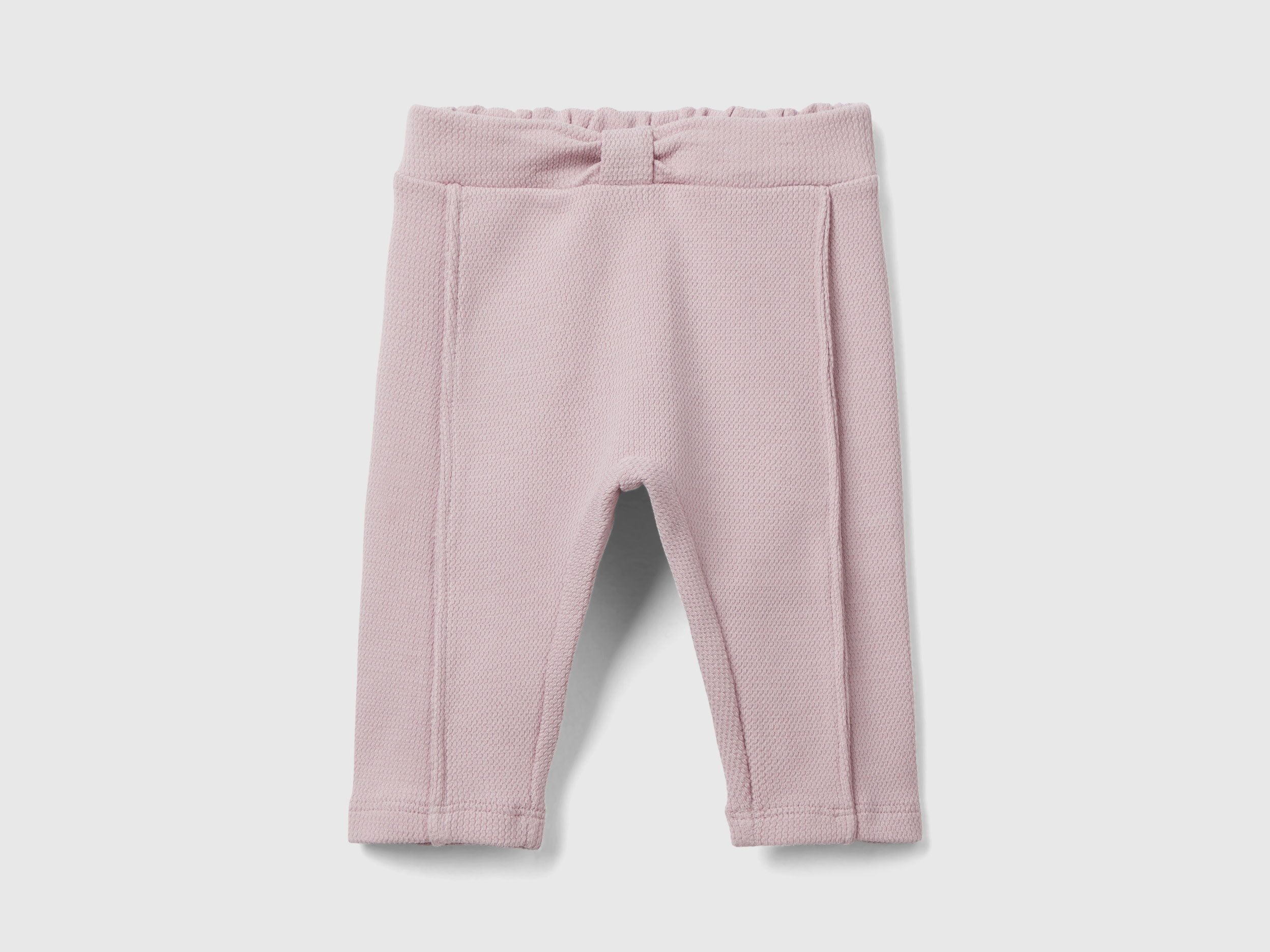 Benetton, Trousers With Knotted Waist, size 3-6, Pink, Kids