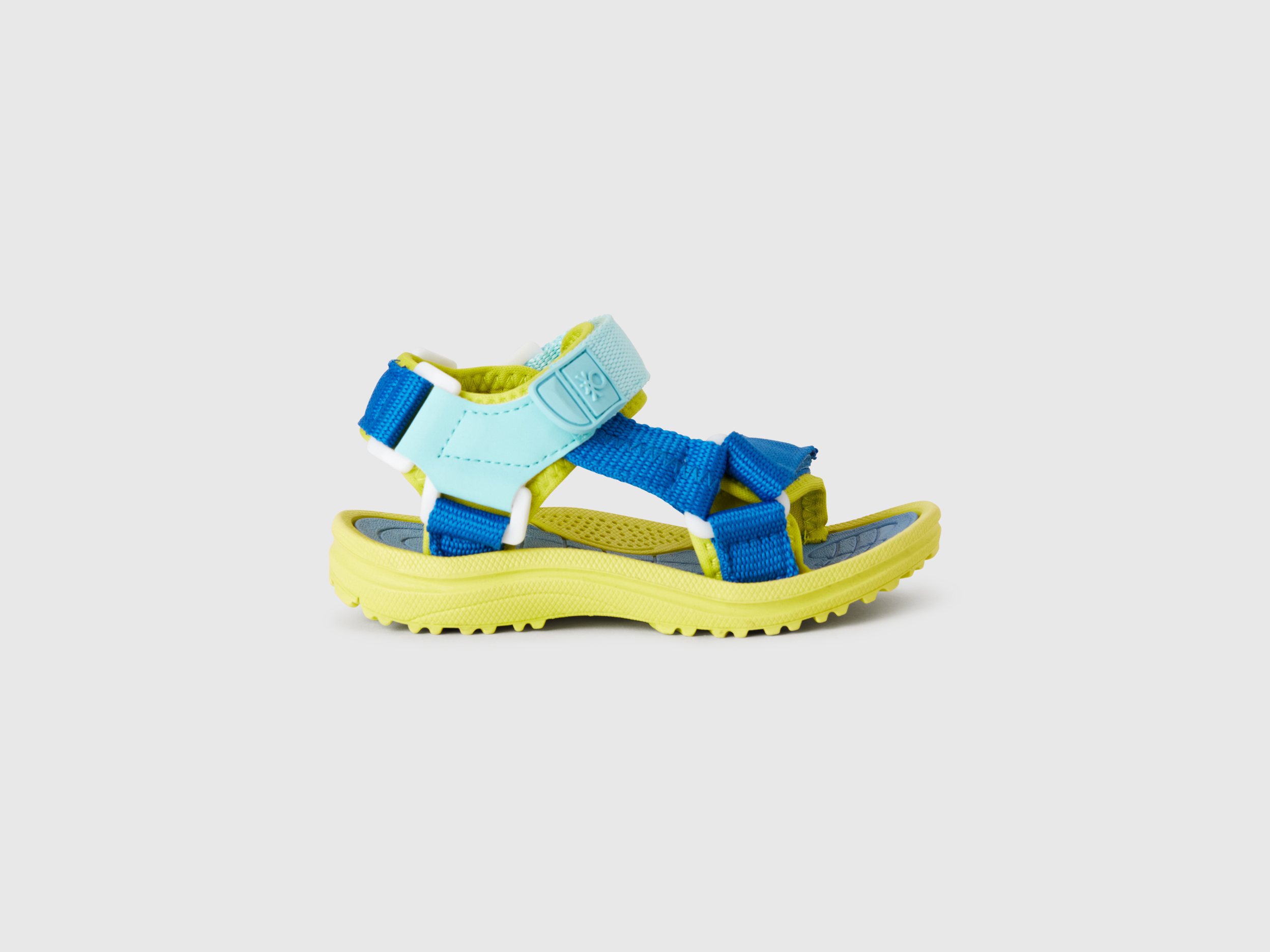 Benetton, Open-toe Sandals, size 9C, Blue, Kids