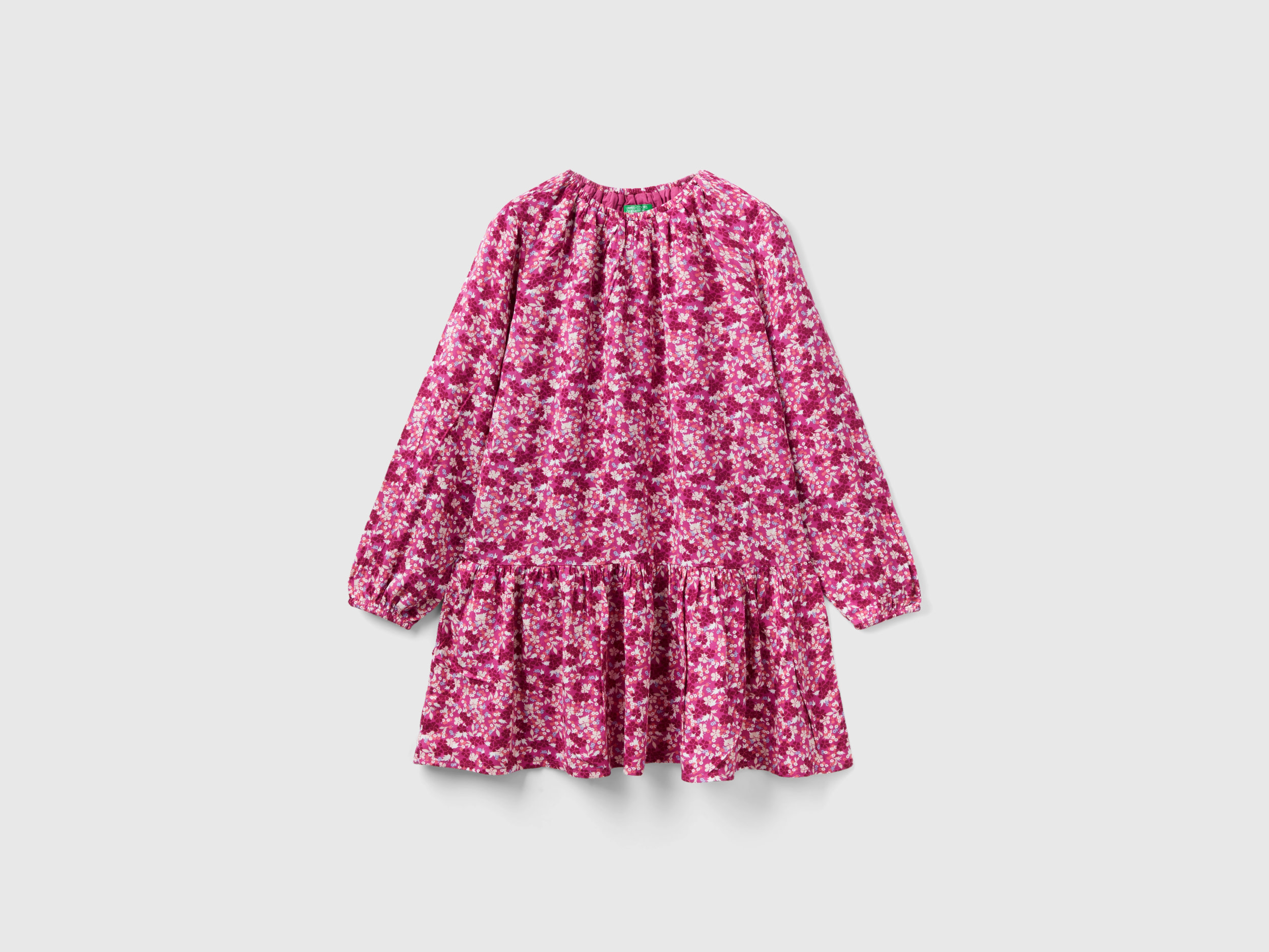 Benetton, Flowy Floral Dress, size XL, Multi-color, Kids