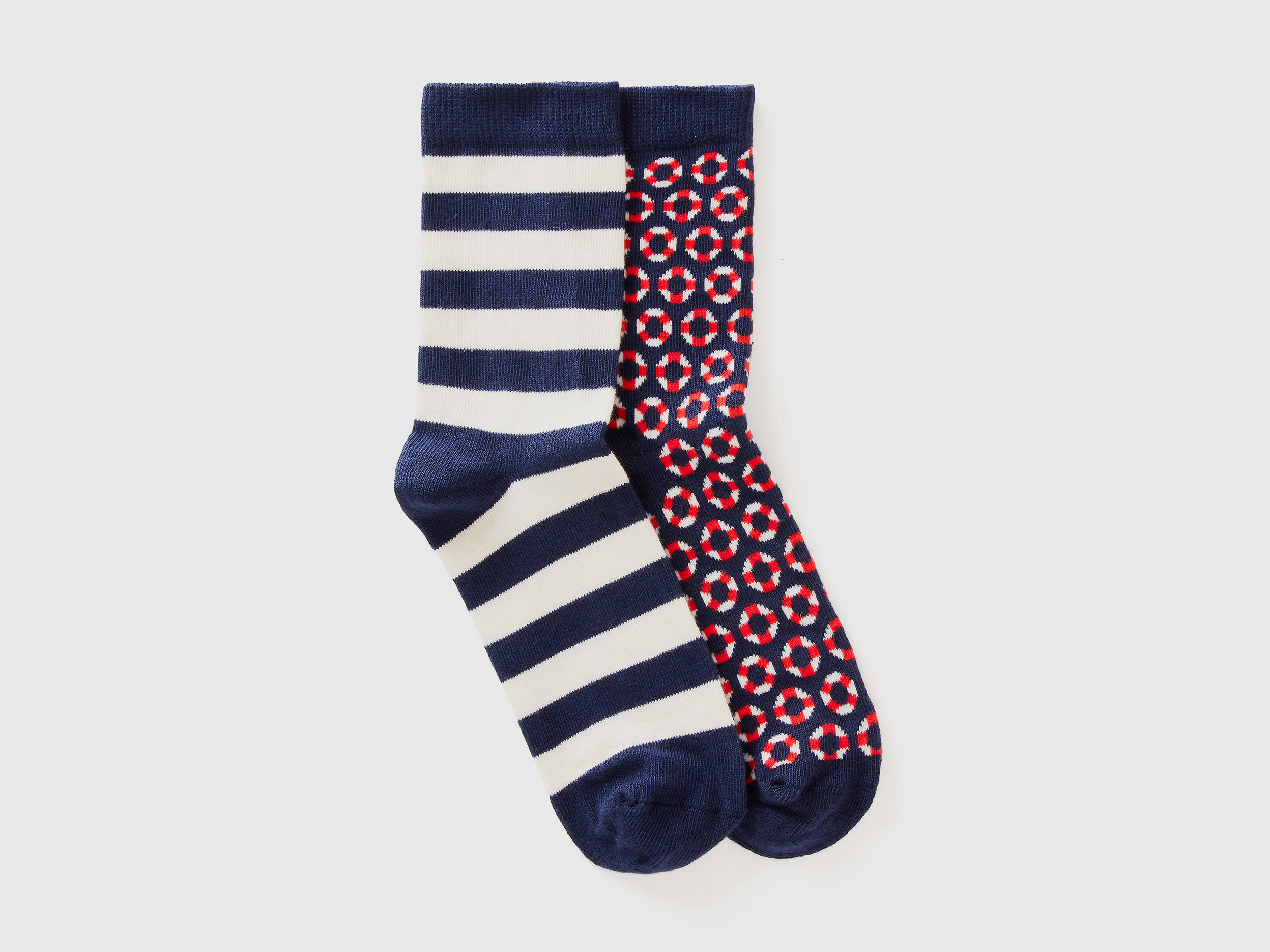 Benetton, Calzini Lunghi Mix & Match, Multicolore, Bambini