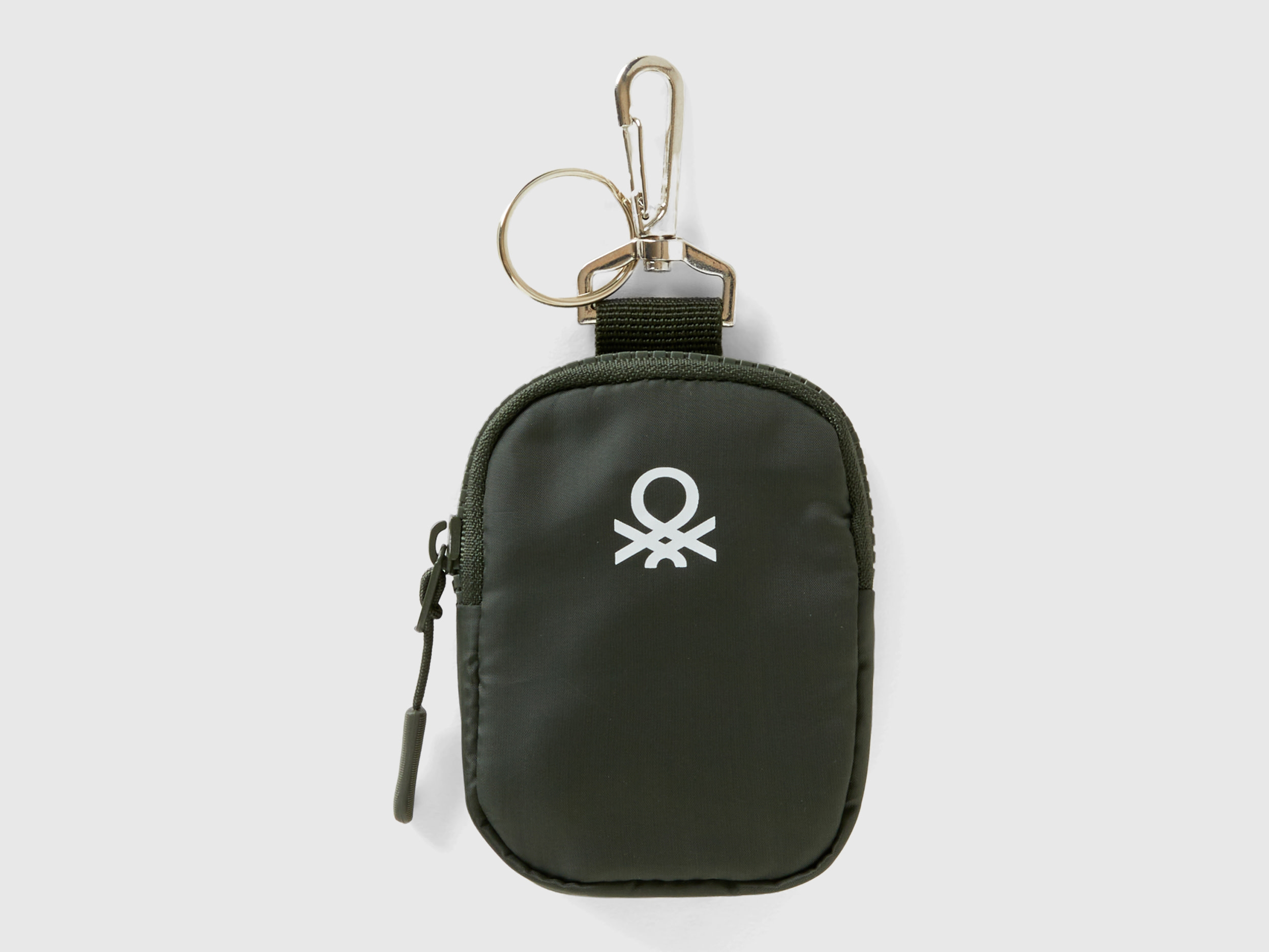 Benetton, Bag Keychain, size OS, Military Green, Women