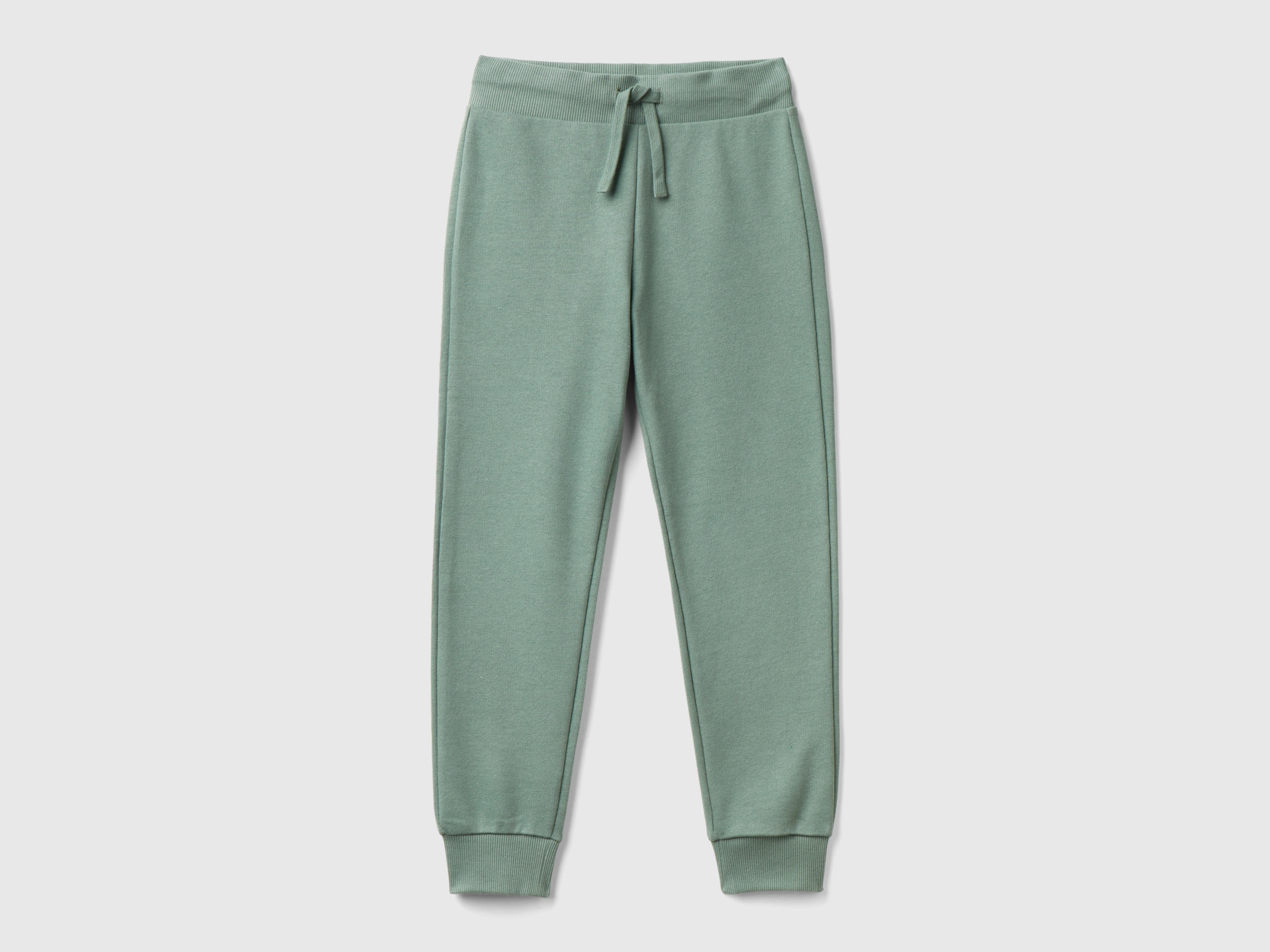 Benetton, Pantaloni Sportivi Con Coulisse, Verde Chiaro, Bambini