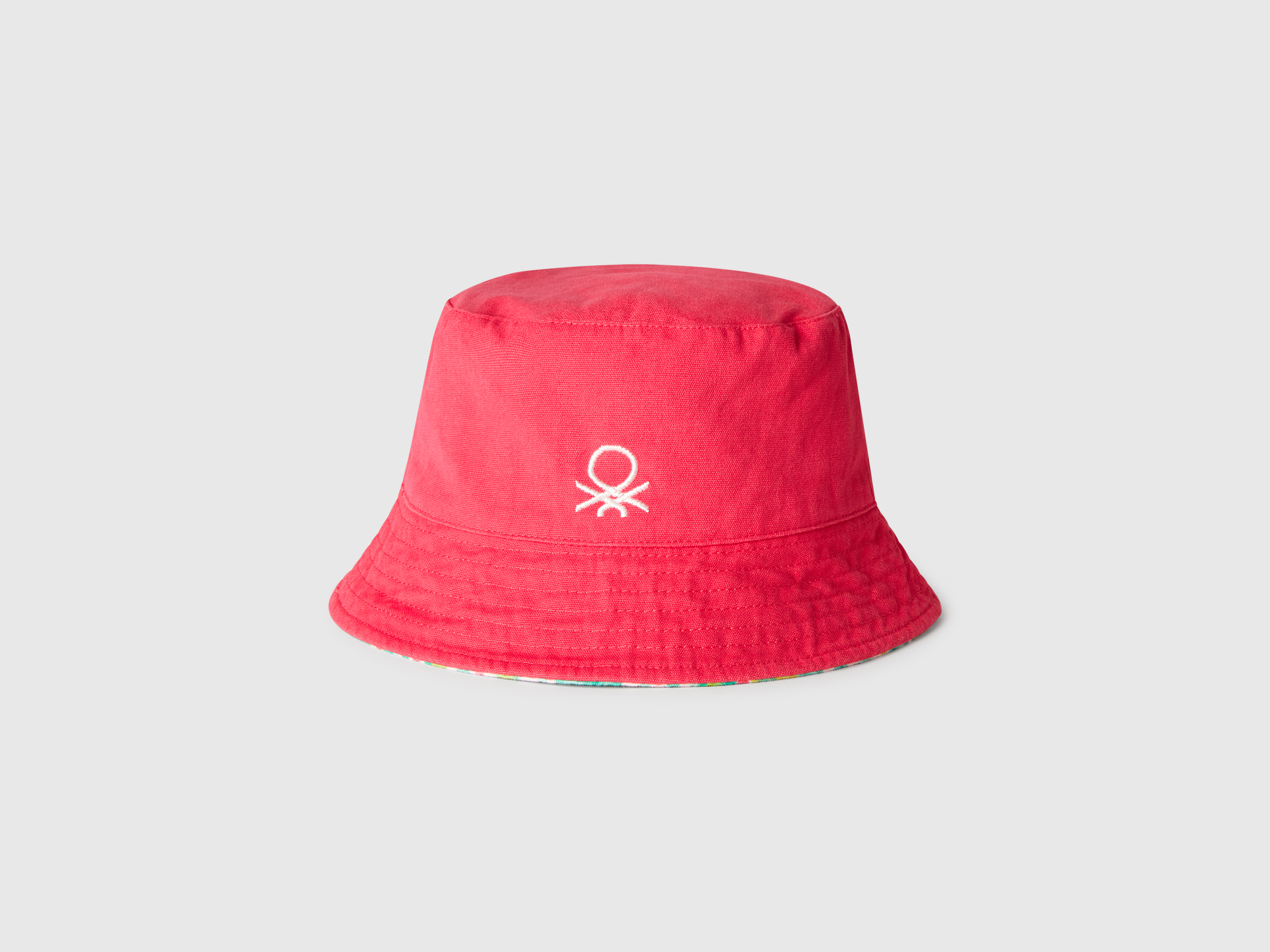 Benetton, Reversible Bucket Style Hat, size S, Fuchsia, Kids
