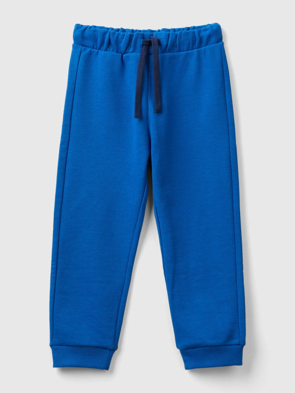 Benetton, Sweatpants With Pocket, Bright Blue, Kids