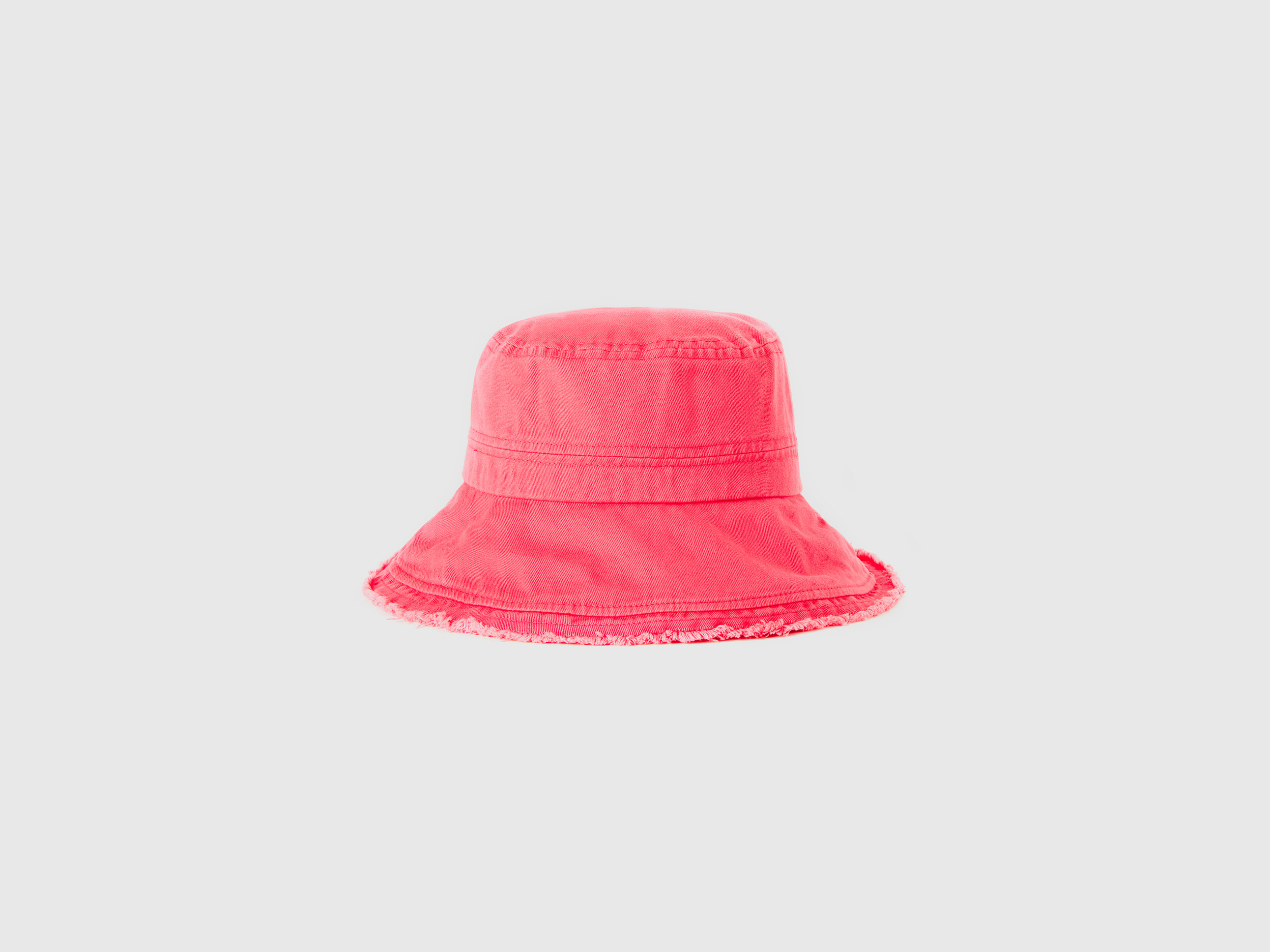 Benetton, Fuchsia Bucket-style Hat, size S, Fuchsia, Women