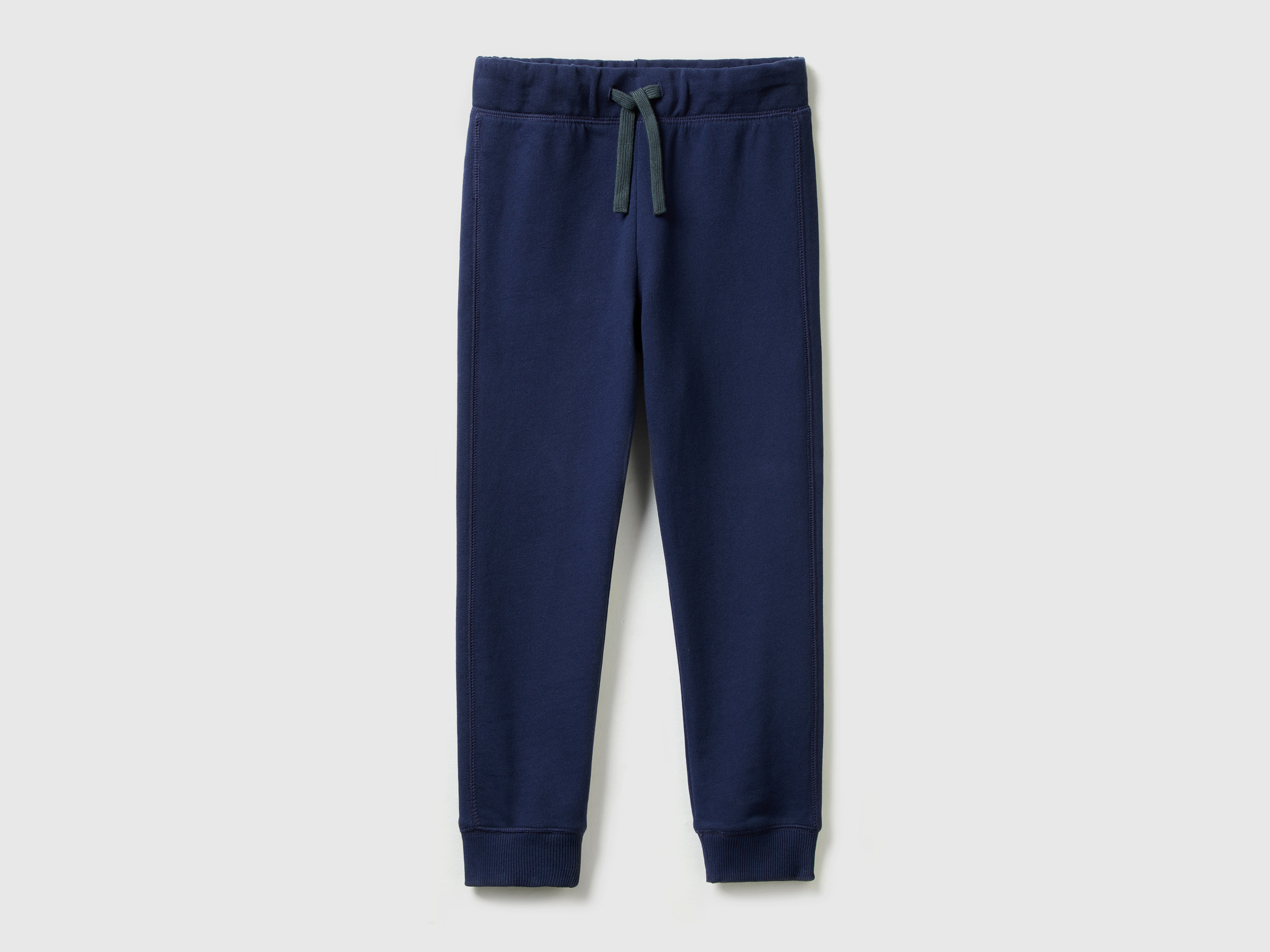 Benetton, 100% Cotton Sweatpants, size 3XL, Dark Blue, Kids