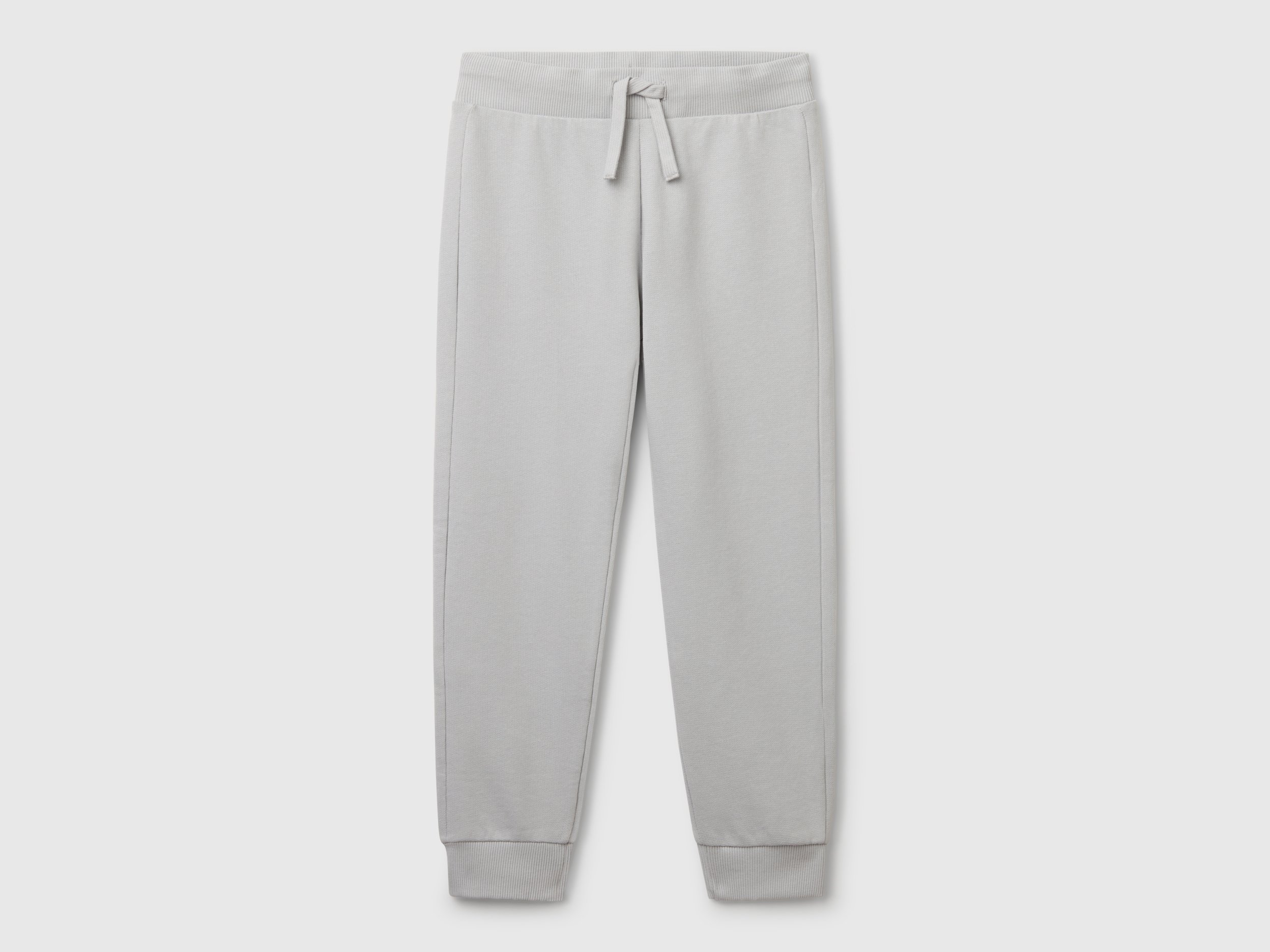 Benetton, Sporthose Mit Kordelzug, size XL, Grau, male
