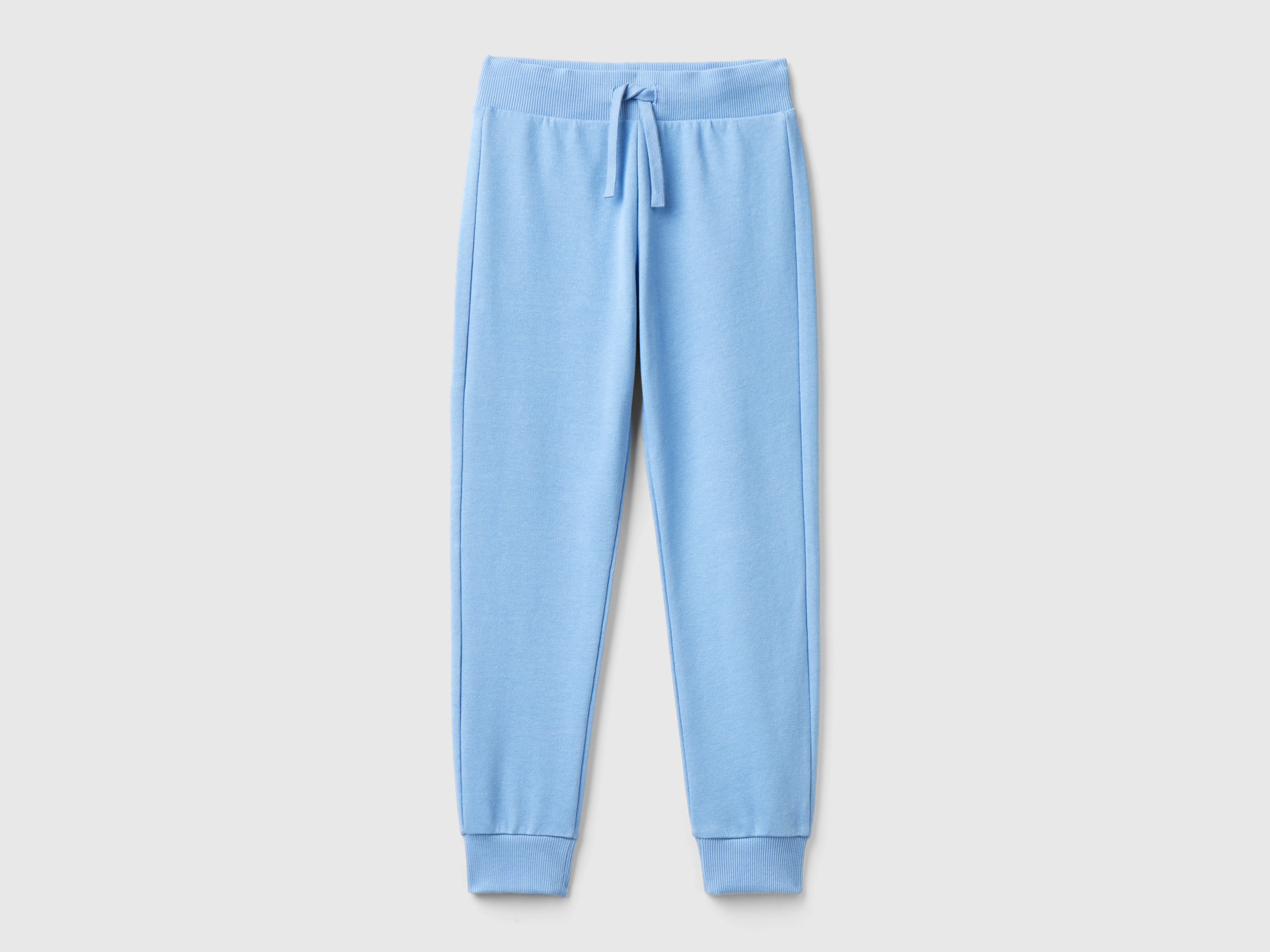 Benetton, Pantaloni Sportivi Con Coulisse, Azzurro, Bambini