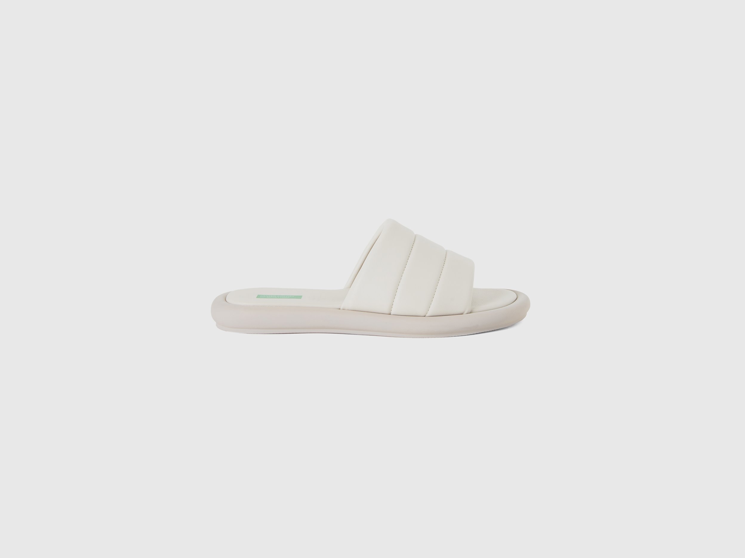 Benetton, White Open-toe Sandals, size 5-5,5, White, Women