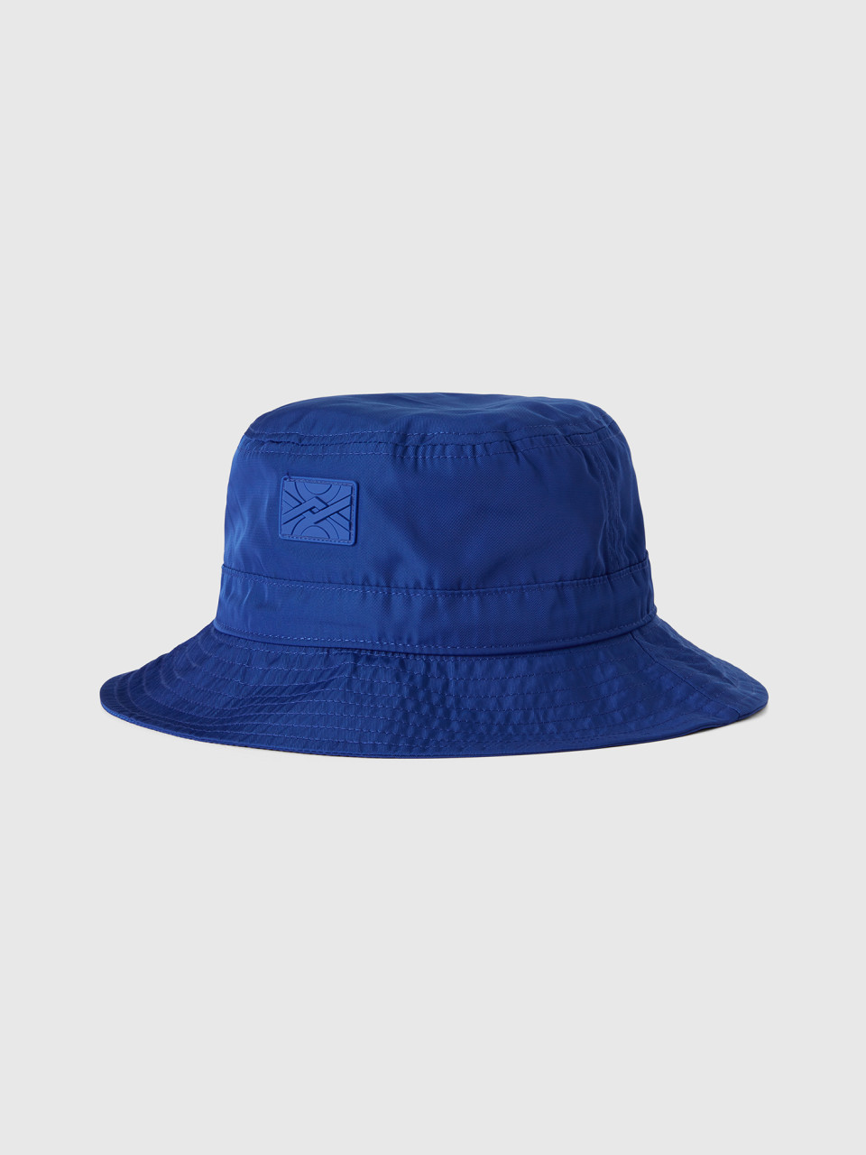 Benetton, Bucket Hat With Adjustable Drawstring, Blue, Kids