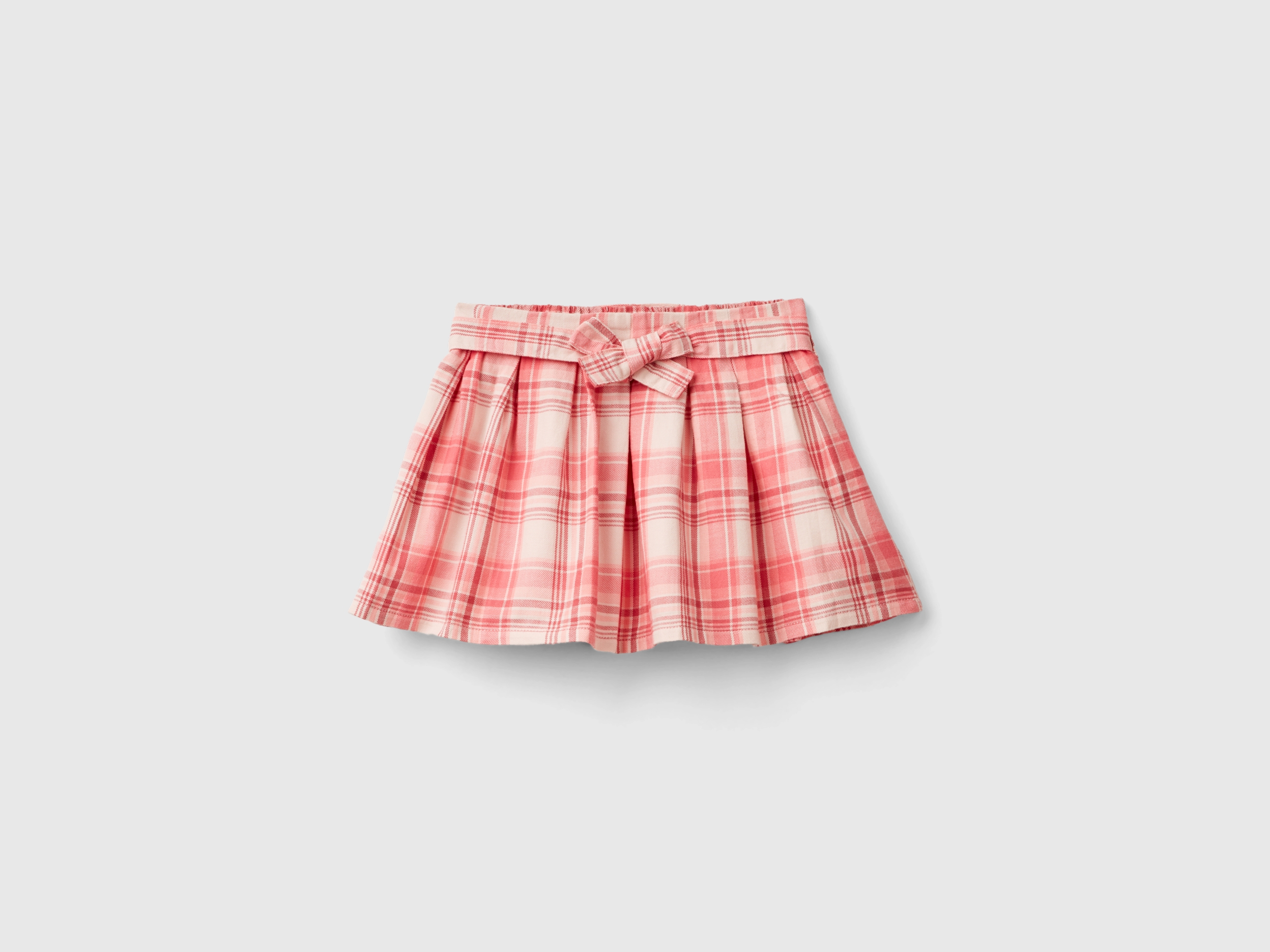 Benetton, Tartan-rock Mit Schärpe, size 82, Bunt, female