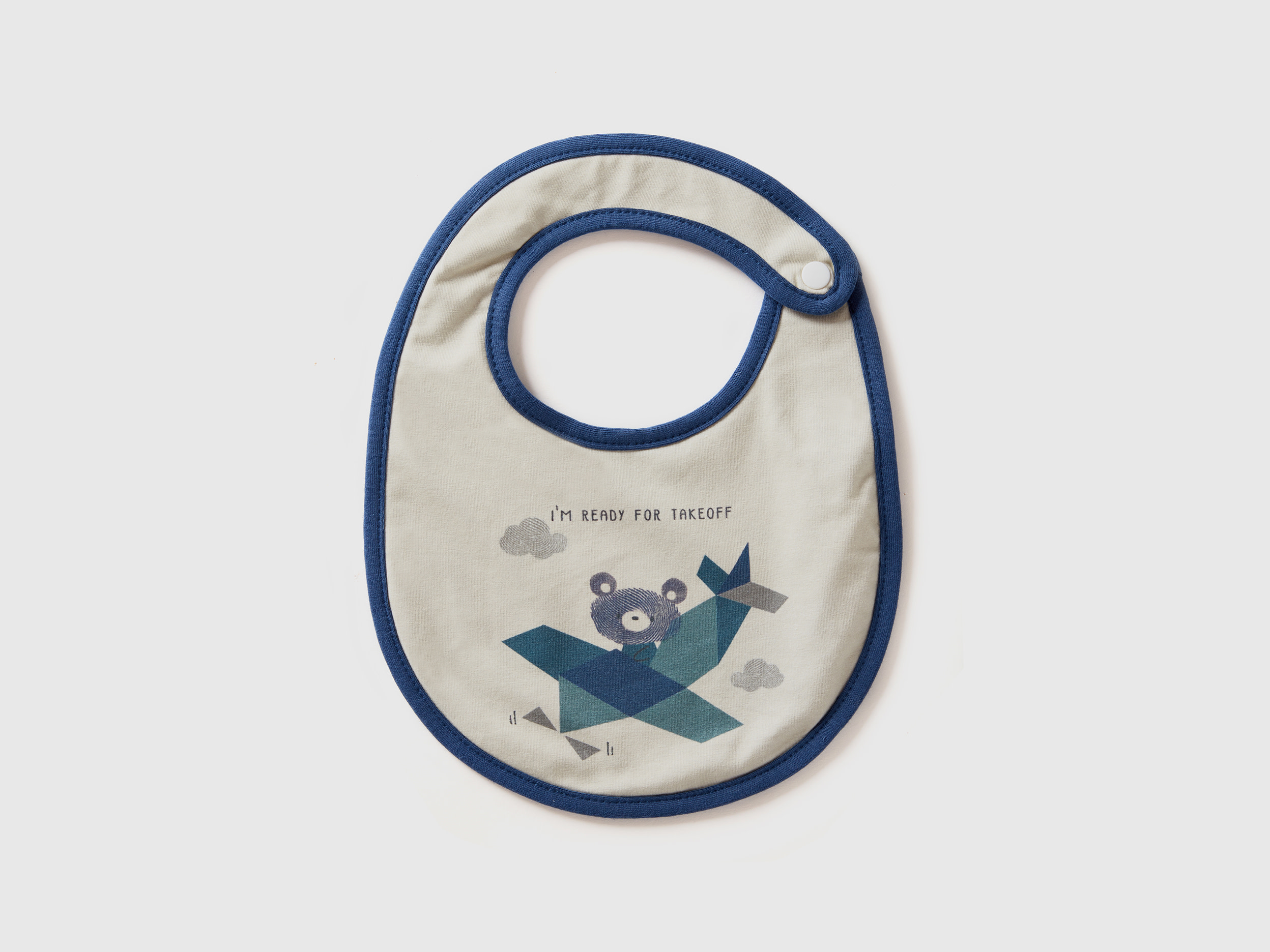 Benetton, Bavaglino Con Stampa, Avio, Bambini