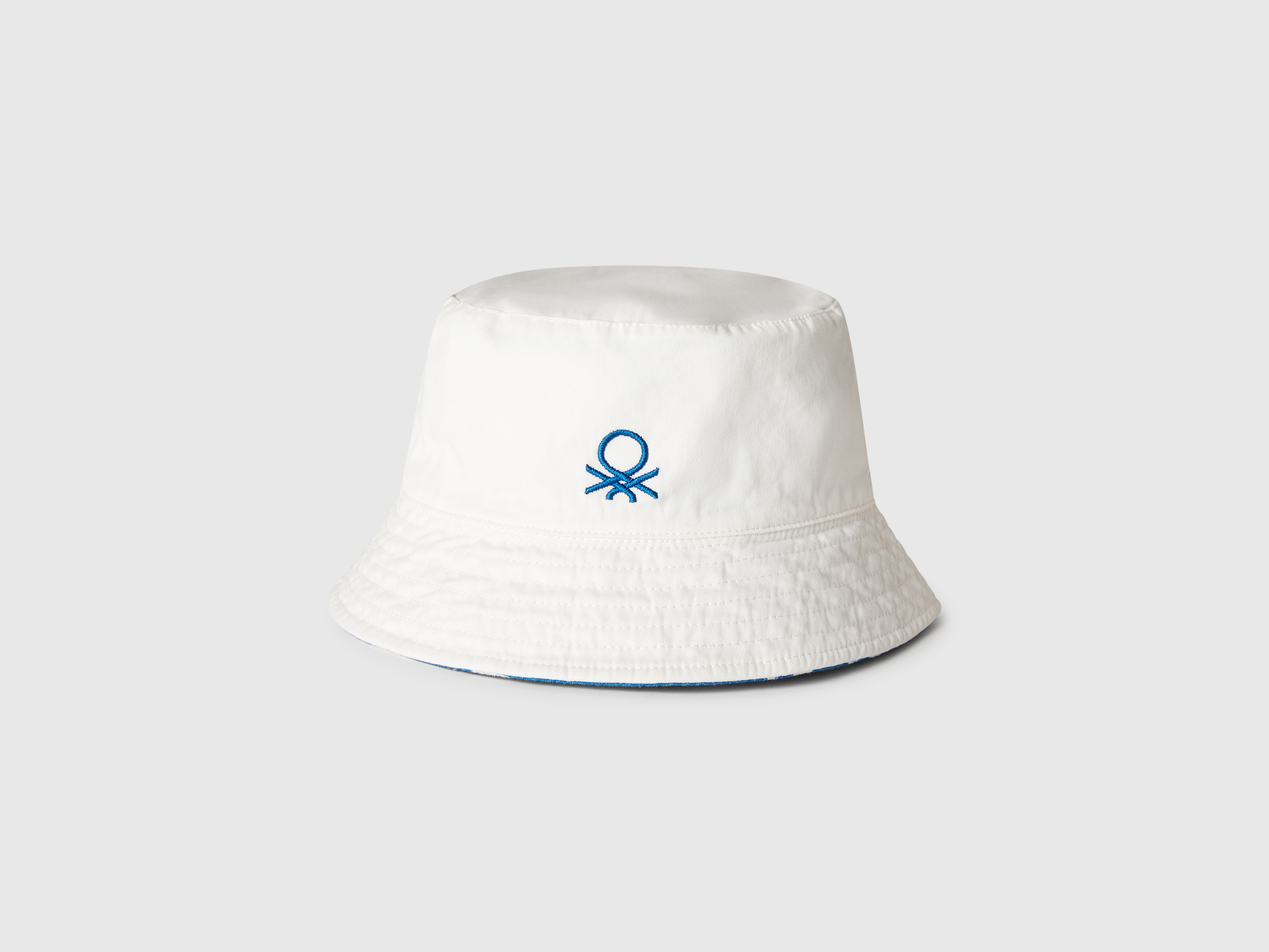 Benetton, Reversible Bucket Style Hat, size S, Blue, Kids