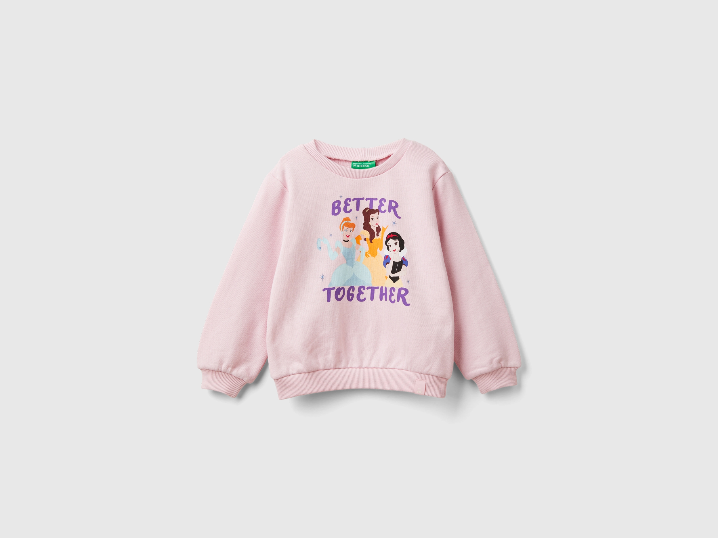 Benetton, Rosa Sweater Mit Prinzessinnen ©disney, size 98, Pink, female